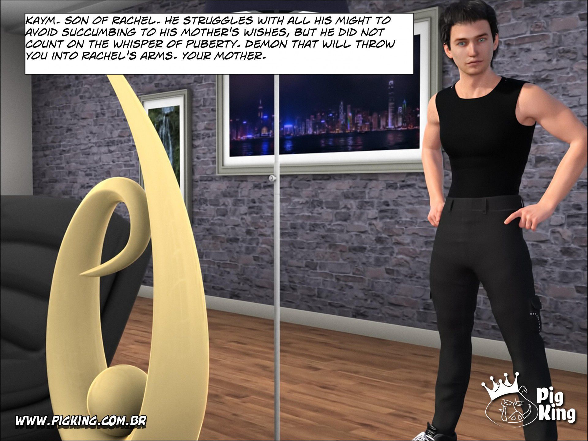 Perverted Housewife – Rachel [PigKing] 1 . Perverted Housewife - Rachel, Kaym - Chapter 1 [PigKing] – page 3