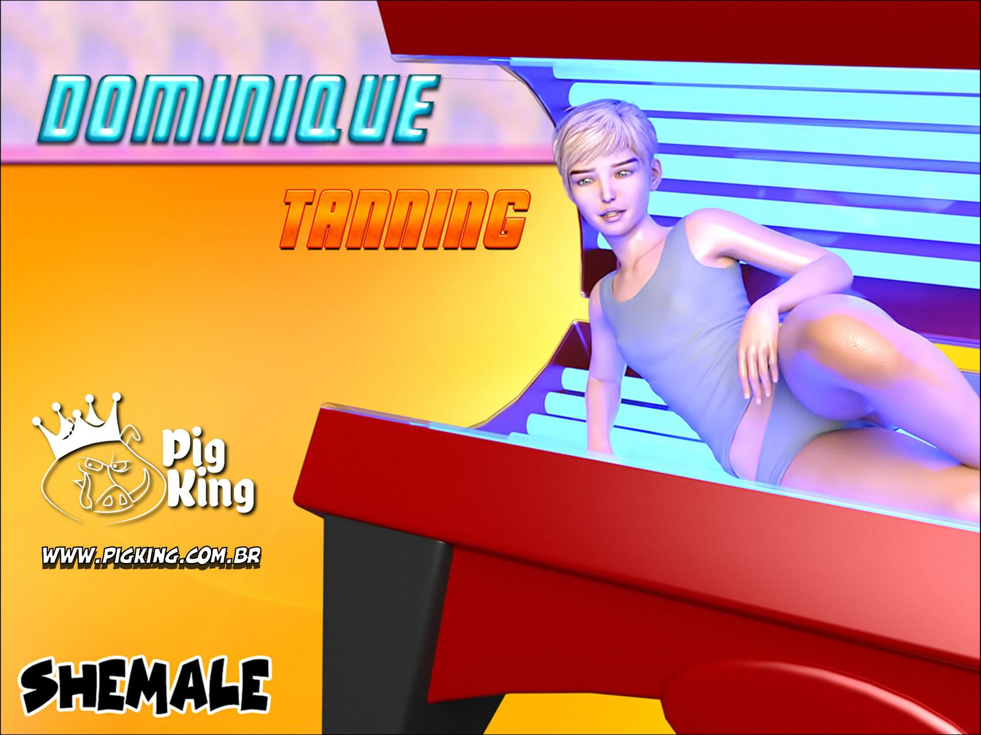 Tanning – Dominique [PigKing] 1 . Tanning - Dominique - Chapter 1 [PigKing] – page 1
