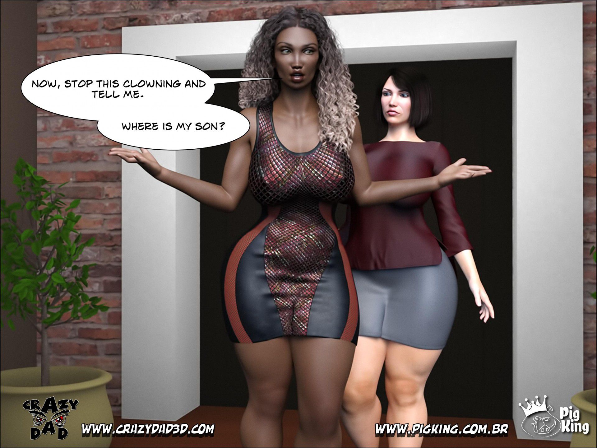 Charles’s Mother – Ophelia [PigKing , CrazyDad3D] 1 . Charles's Mother - Ophelia  - Chapter 1 [PigKing] – page 8
