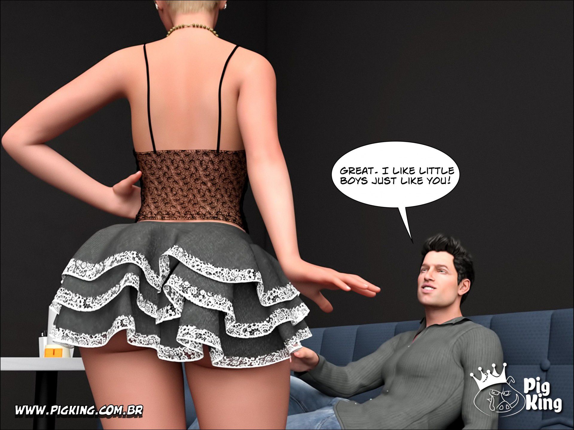 VIP Coffee – Leonard, Julian, Juan, Nininho [PigKing] 1 . VIP Coffee - Leonard - Chapter 1 [PigKing] – page 18