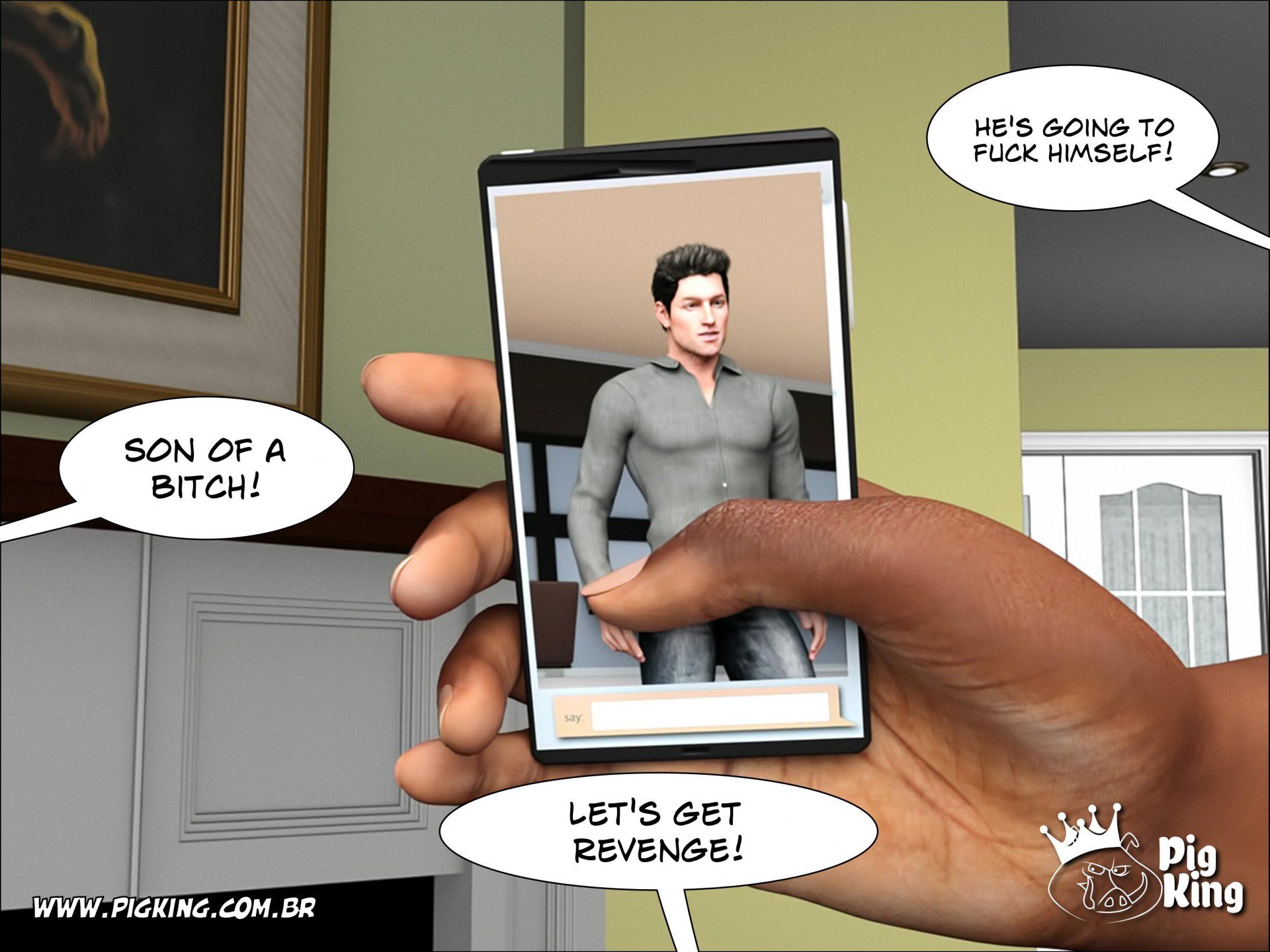 VIP Coffee – Leonard, Julian, Juan, Nininho [PigKing] 5 . Scott Again! - Juan - Chapter 3 [PigKing] – page 14