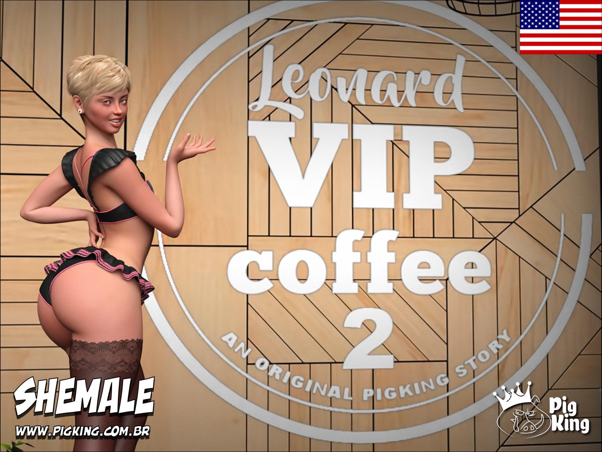VIP Coffee – Leonard, Julian, Juan, Nininho [PigKing] 2 . VIP Coffee - Leonard - Chapter 2 [PigKing] – page 1