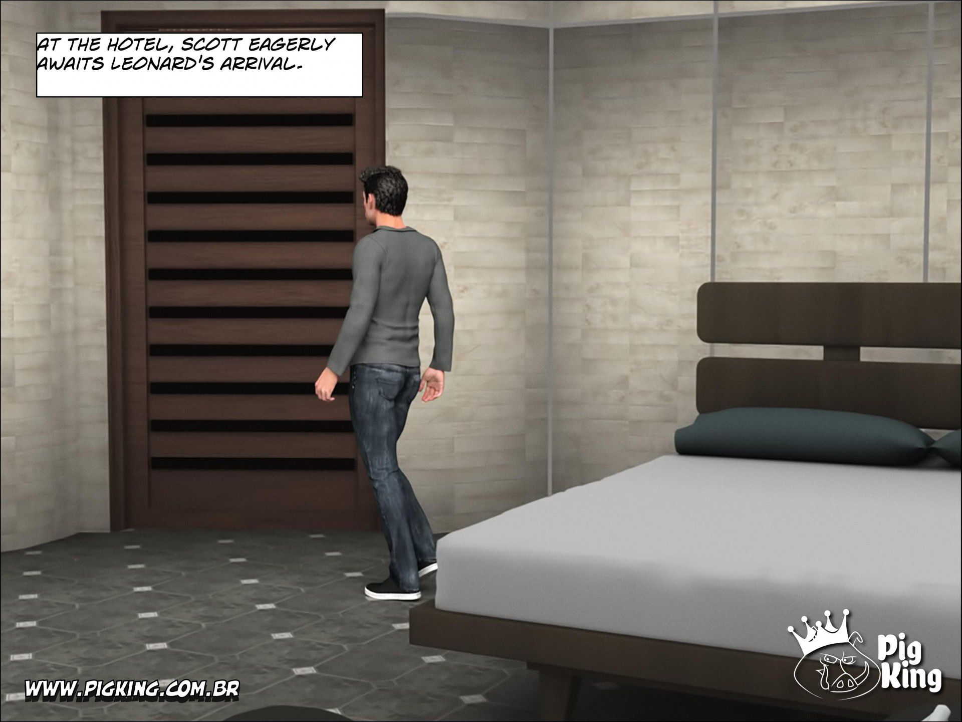 VIP Coffee – Leonard, Julian, Juan, Nininho [PigKing] 2 . VIP Coffee - Leonard - Chapter 2 [PigKing] – page 31