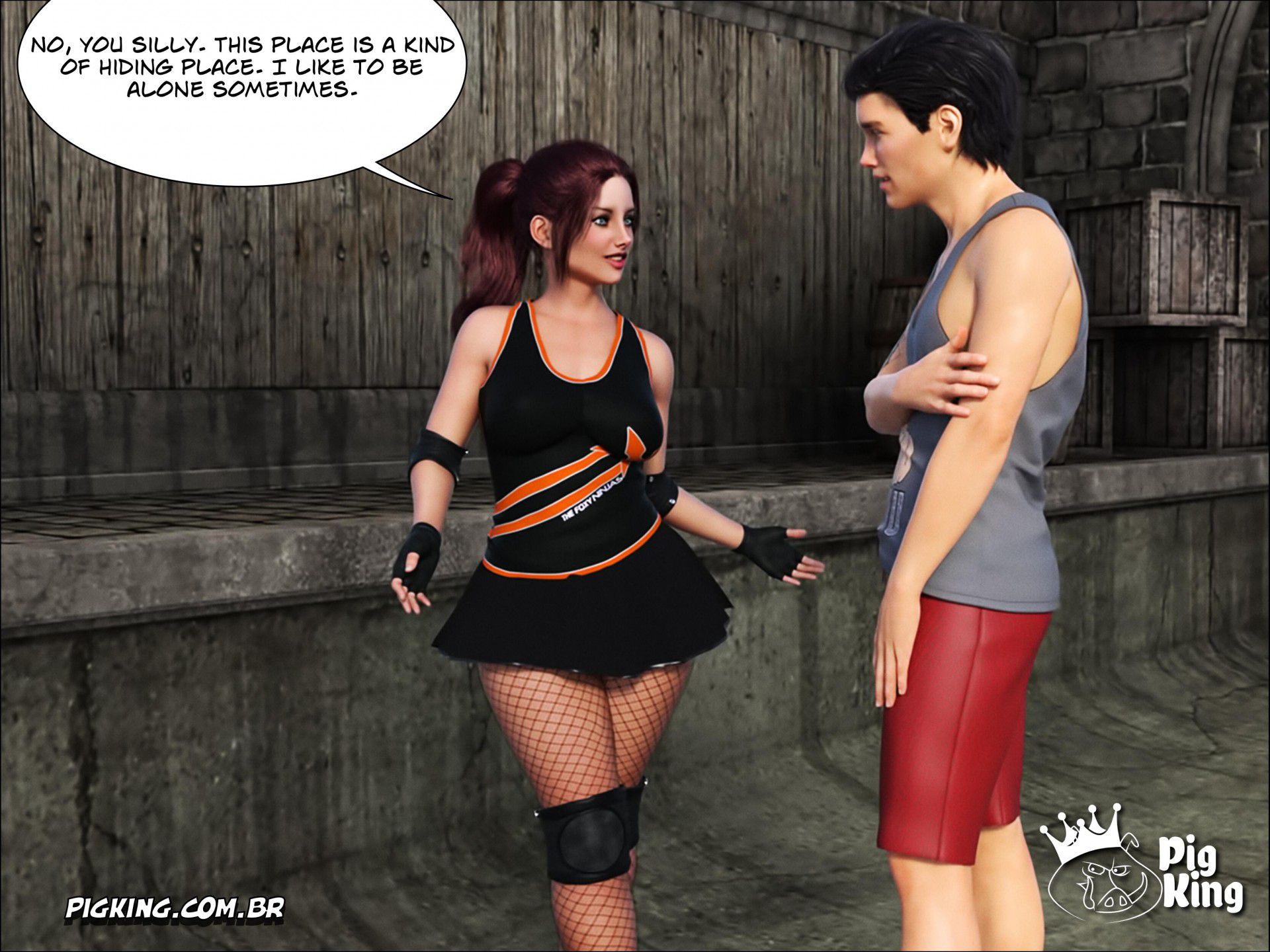 The Origin Of Nadine – Nadine [PigKing] 3 . The Origin Of Nadine - Nadine - Chapter 3 [PigKing] – page 46