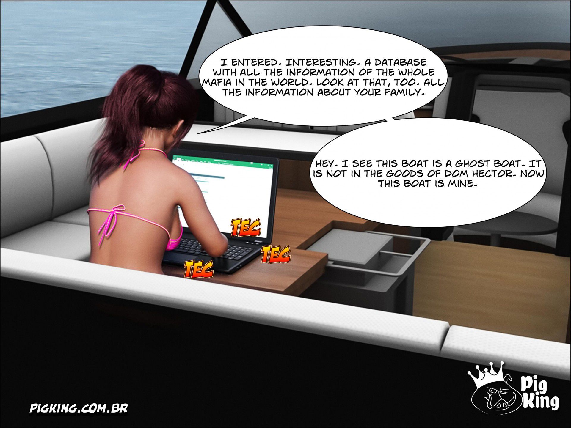 The Origin Of Nadine – Nadine [PigKing] 3 . The Origin Of Nadine - Nadine - Chapter 3 [PigKing] – page 8
