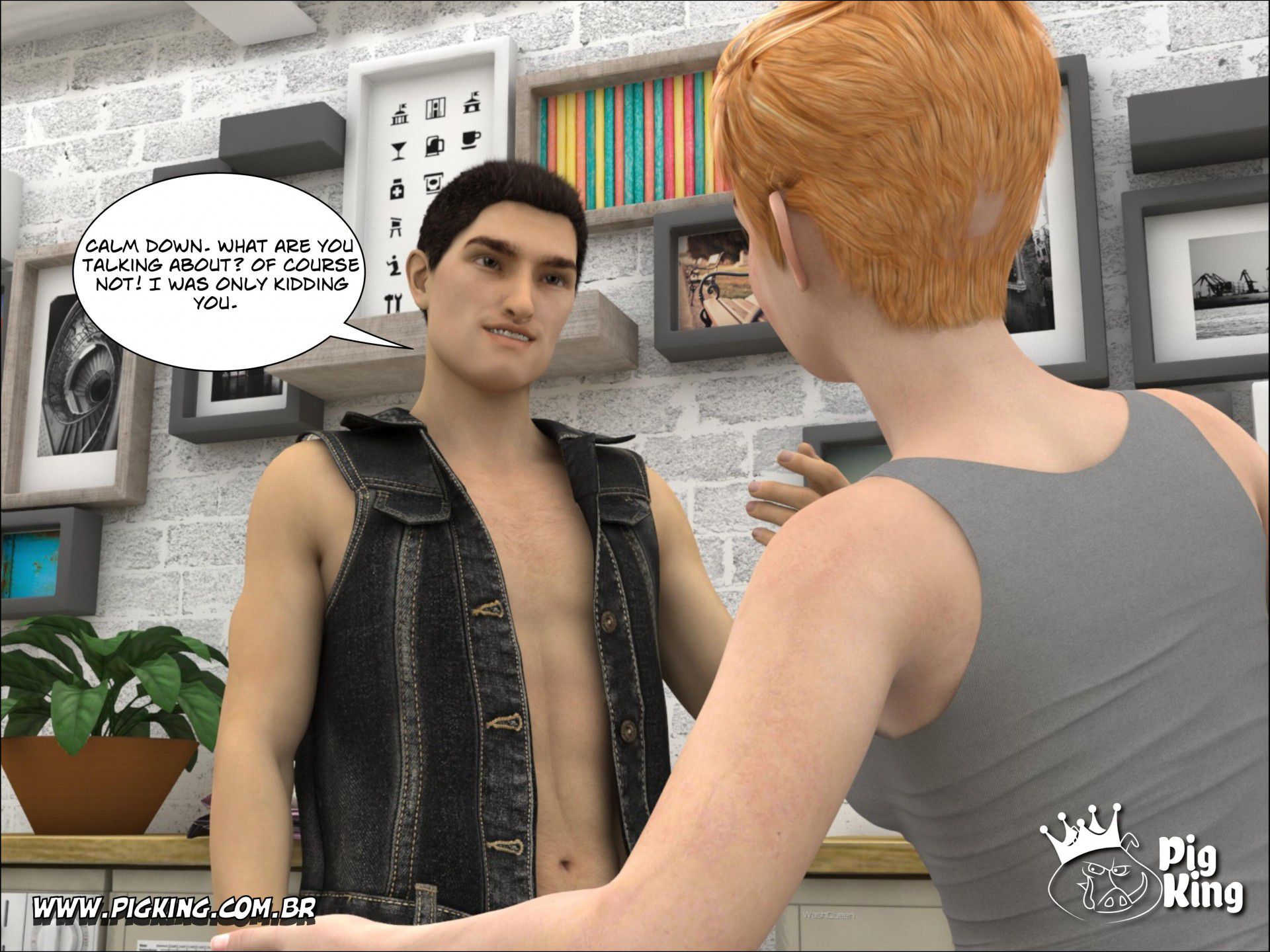 Coffee In The Laundry – Dominique [PigKing] 1 . Coffee In The Laundry - Dominique  - Chapter 1 [PigKing] – page 11