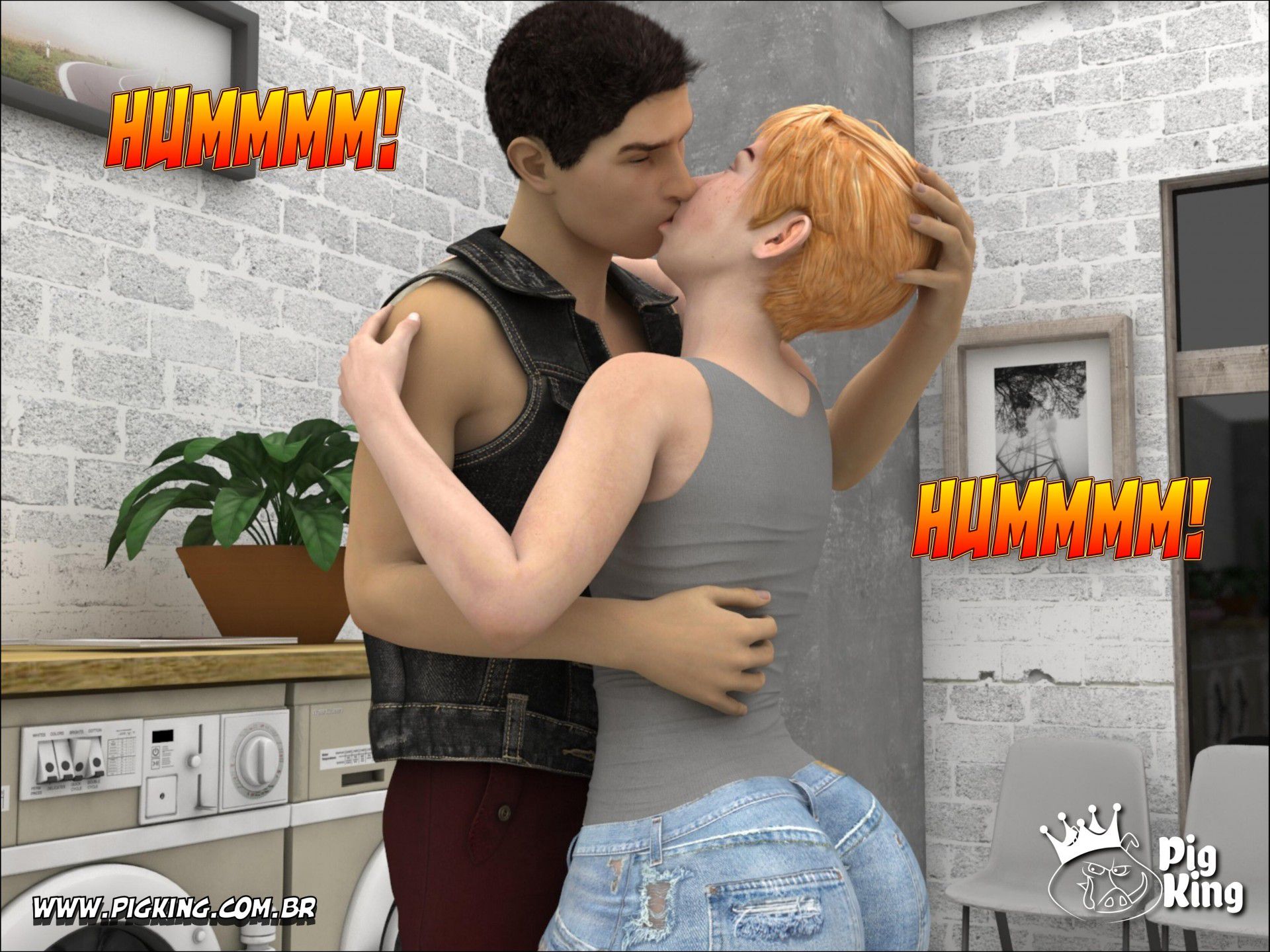 Coffee In The Laundry – Dominique [PigKing] 1 . Coffee In The Laundry - Dominique  - Chapter 1 [PigKing] – page 22