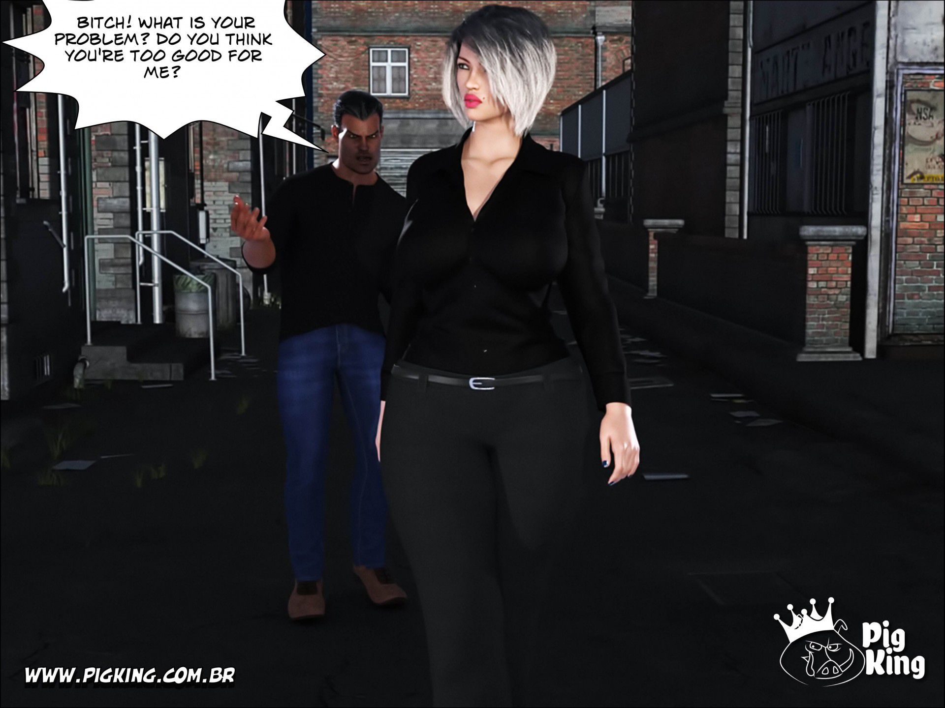 Dan Surprise – Alreon, Damaris, Alex [PigKing] 1 . Dan Surprise - Damaris, Alex - Chapter 1 [PigKing] – page 15
