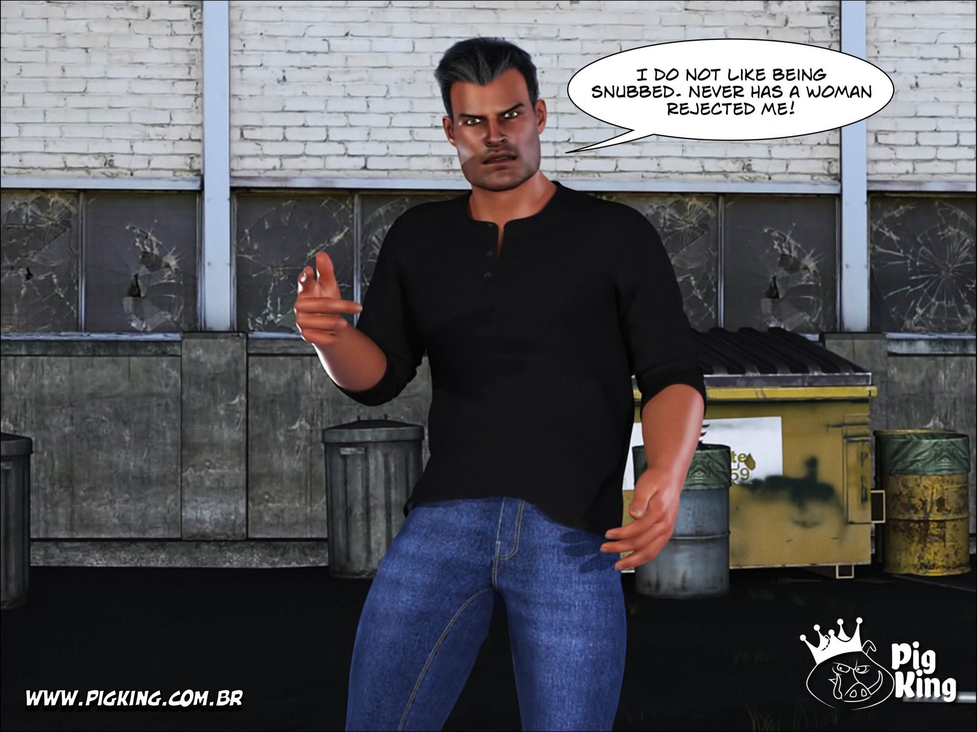 Dan Surprise – Alreon, Damaris, Alex [PigKing] 1 . Dan Surprise - Damaris, Alex - Chapter 1 [PigKing] – page 17