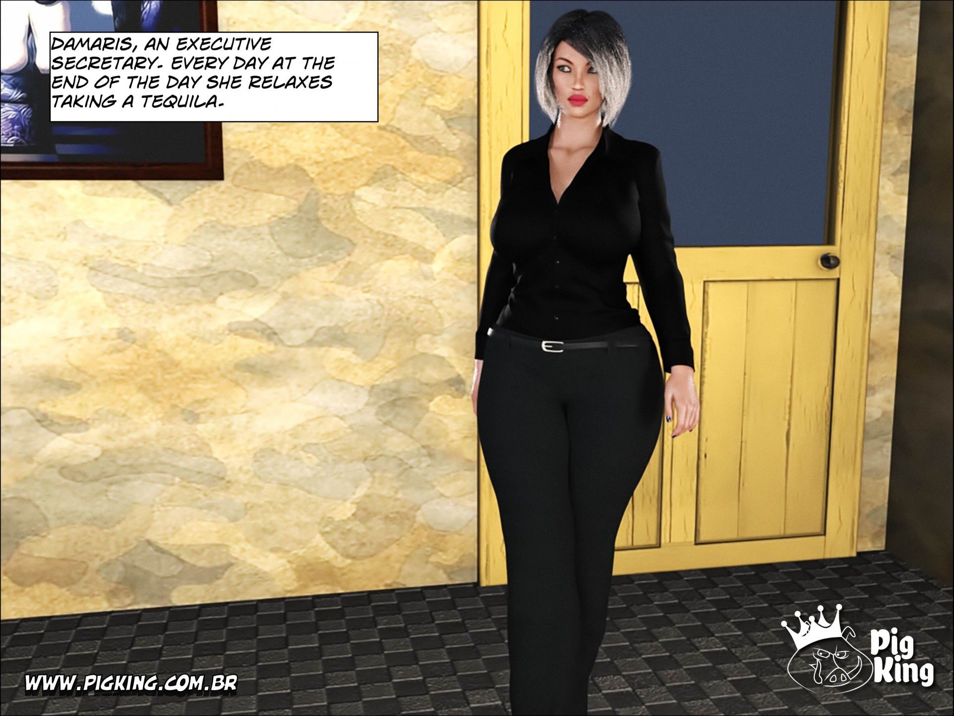 Dan Surprise – Alreon, Damaris, Alex [PigKing] 1 . Dan Surprise - Damaris, Alex - Chapter 1 [PigKing] – page 2