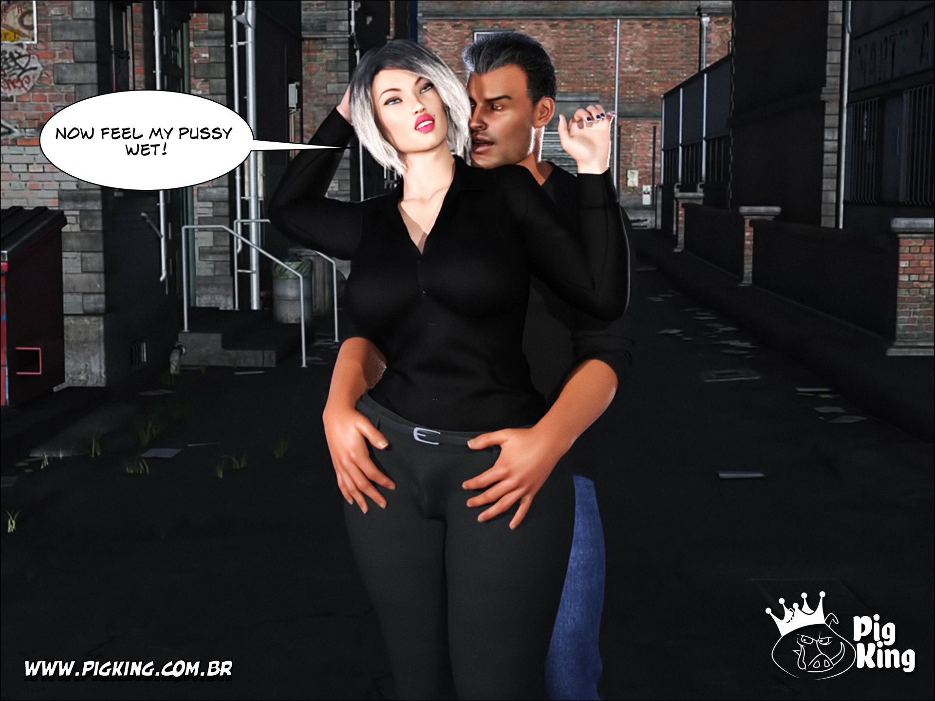 Dan Surprise – Alreon, Damaris, Alex [PigKing] 1 . Dan Surprise - Damaris, Alex - Chapter 1 [PigKing] – page 25