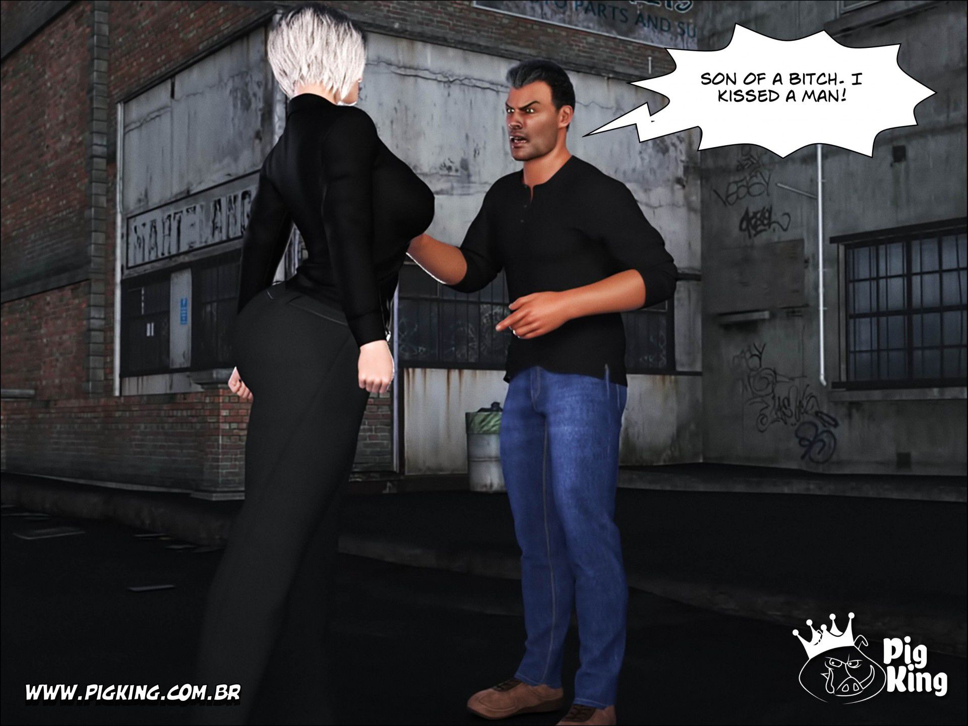 Dan Surprise – Alreon, Damaris, Alex [PigKing] 1 . Dan Surprise - Damaris, Alex - Chapter 1 [PigKing] – page 29