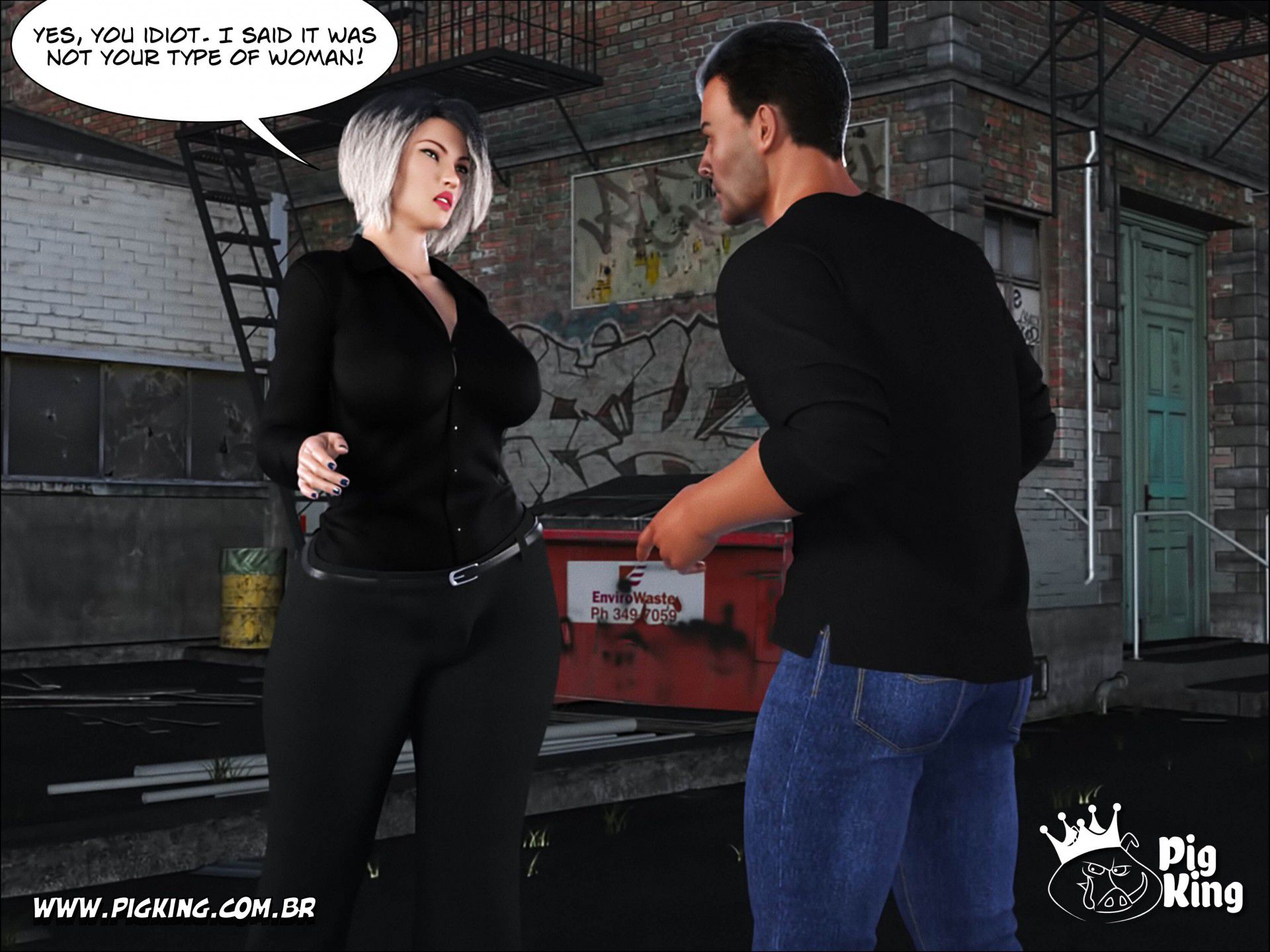 Dan Surprise – Alreon, Damaris, Alex [PigKing] 1 . Dan Surprise - Damaris, Alex - Chapter 1 [PigKing] – page 30
