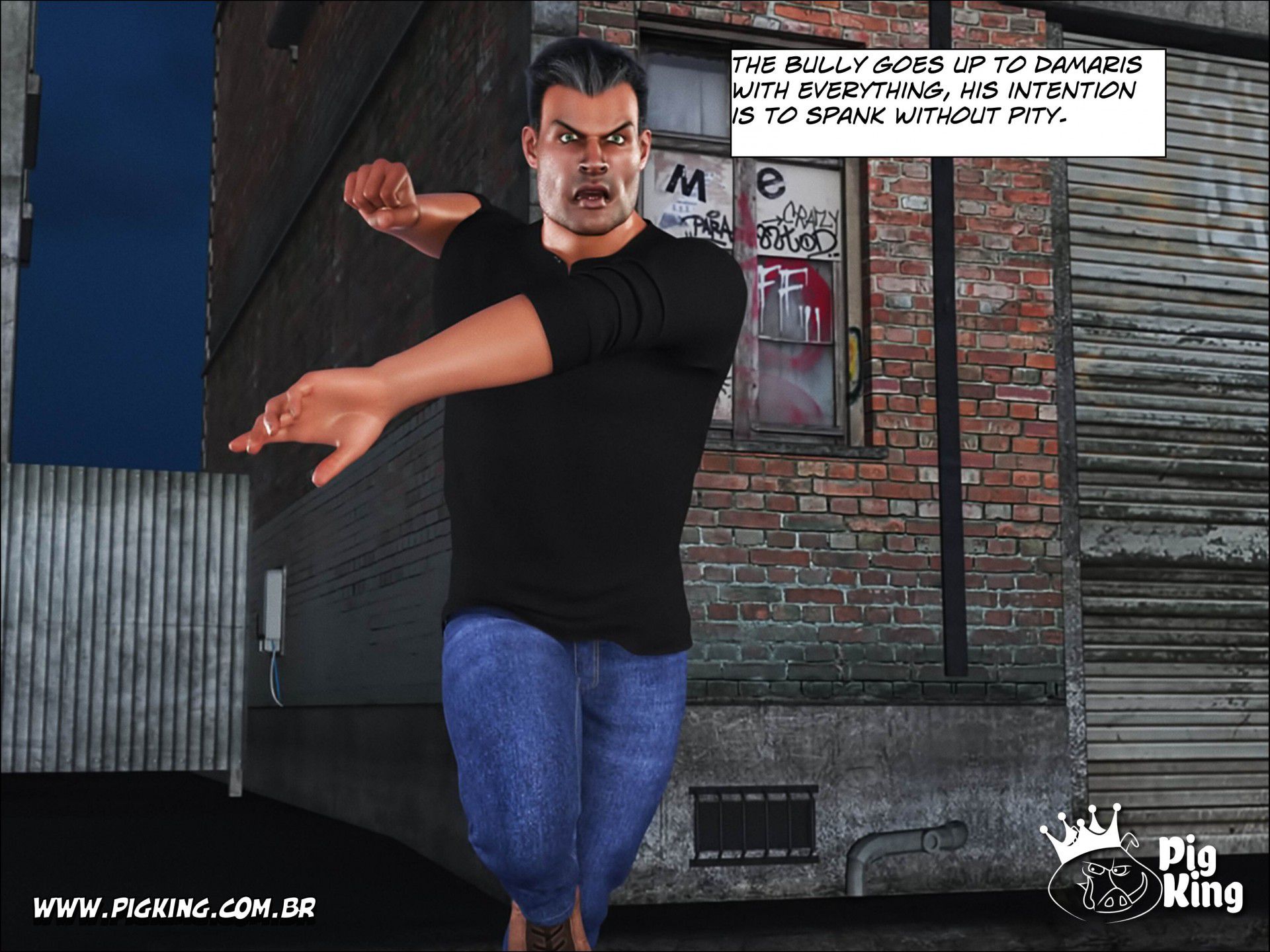 Dan Surprise – Alreon, Damaris, Alex [PigKing] 1 . Dan Surprise - Damaris, Alex - Chapter 1 [PigKing] – page 32