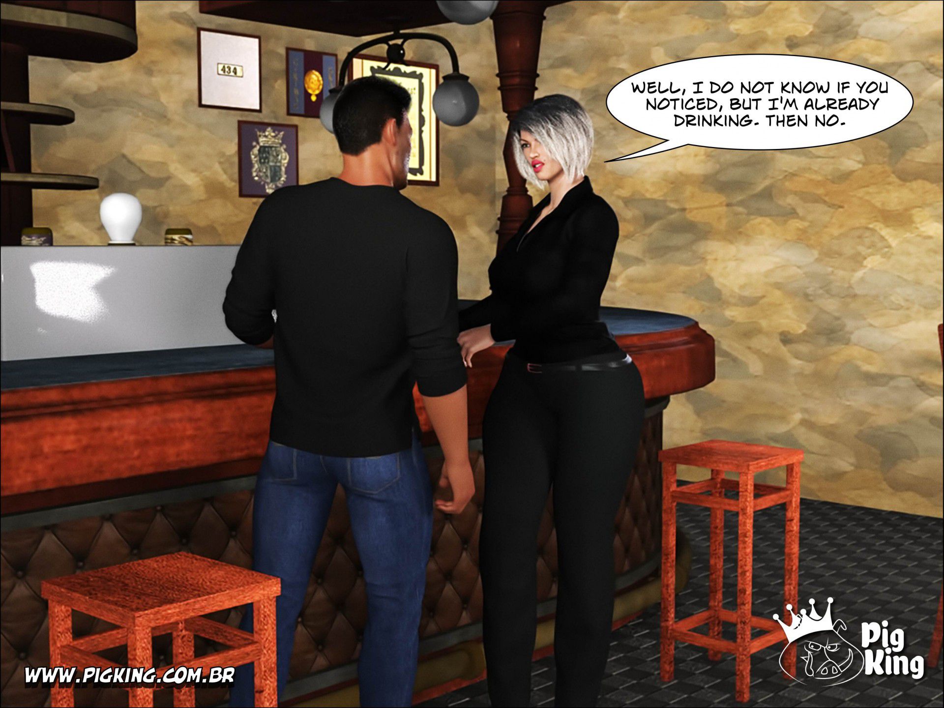 Dan Surprise – Alreon, Damaris, Alex [PigKing] 1 . Dan Surprise - Damaris, Alex - Chapter 1 [PigKing] – page 8