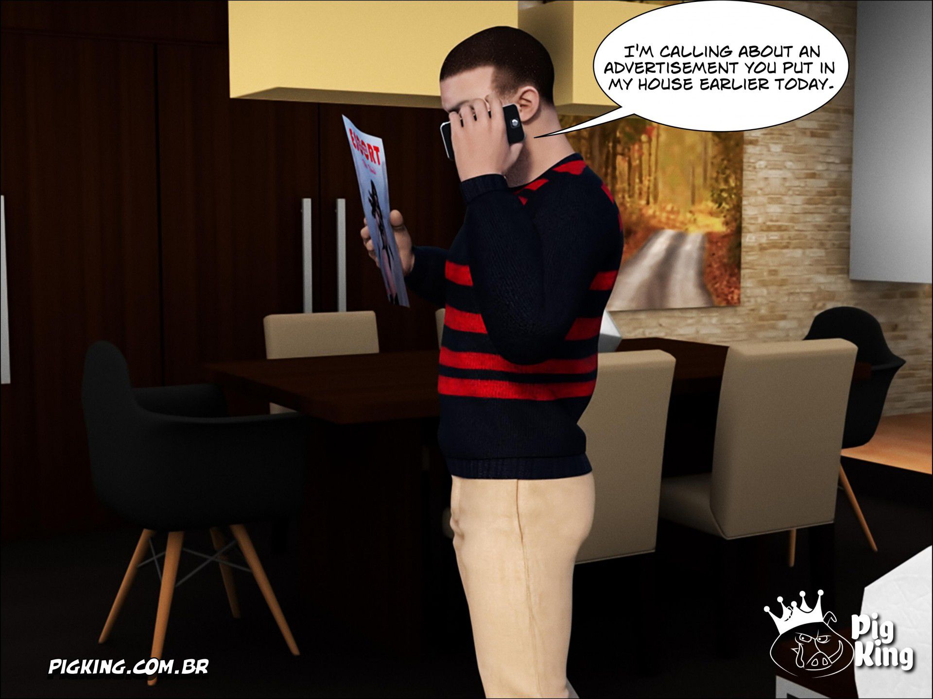 Leonard And His Friends – Leonard, Nininho, Julian [PigKing] 2 . It's Only Good When It Hurts! - Nininho - Chapter 1 [PigKing] – page 39