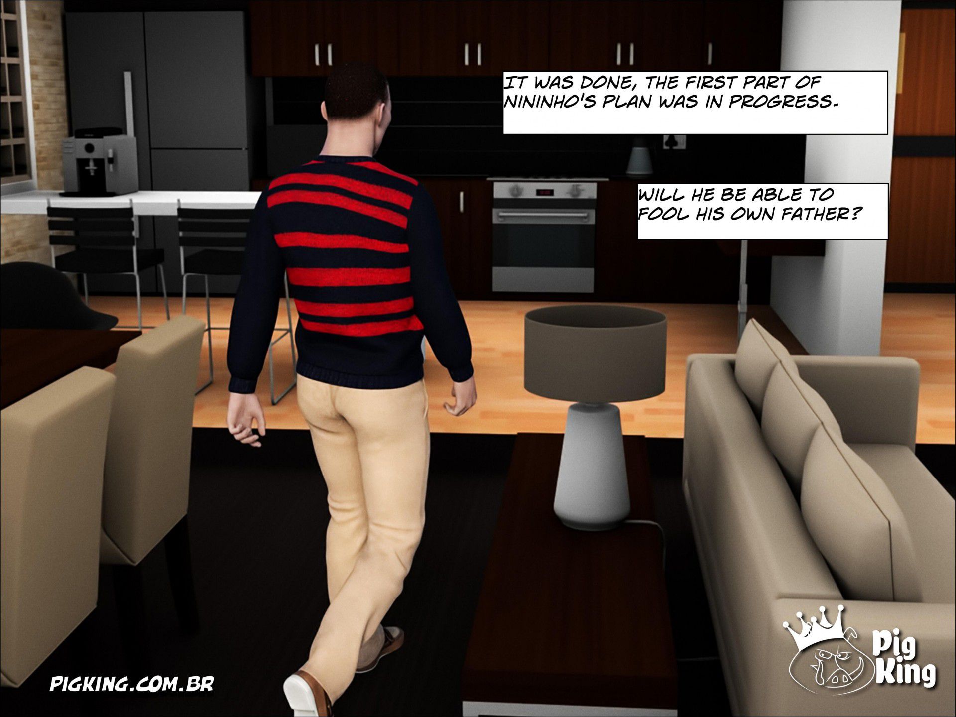 Leonard And His Friends – Leonard, Nininho, Julian [PigKing] 2 . It's Only Good When It Hurts! - Nininho - Chapter 1 [PigKing] – page 43