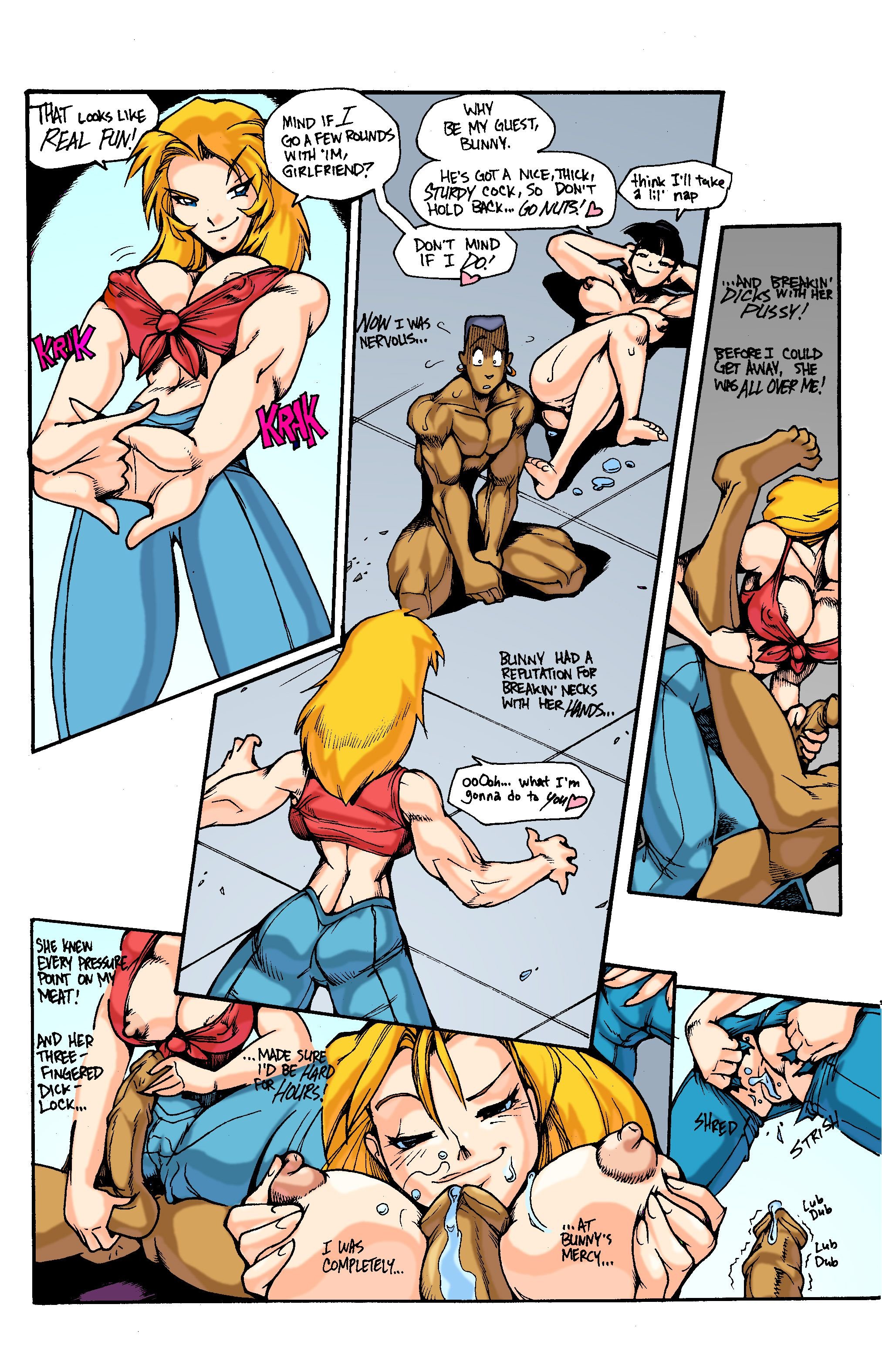 Bounce (Dead Or Alive) [Fred Perry] 1.5 . Bounce - Colored - Chapter 1 (Dead Or Alive) [Fred Perry] – page 5