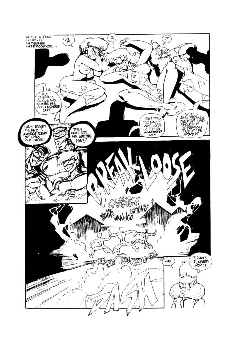 Definitely Not Ninja Highschool DLX (Ninja High School) [Fred Perry] 1 . Definitely Not Ninja Highschool DLX - Chapter 1 (Ninja High School) [Fred Perry] – page 9