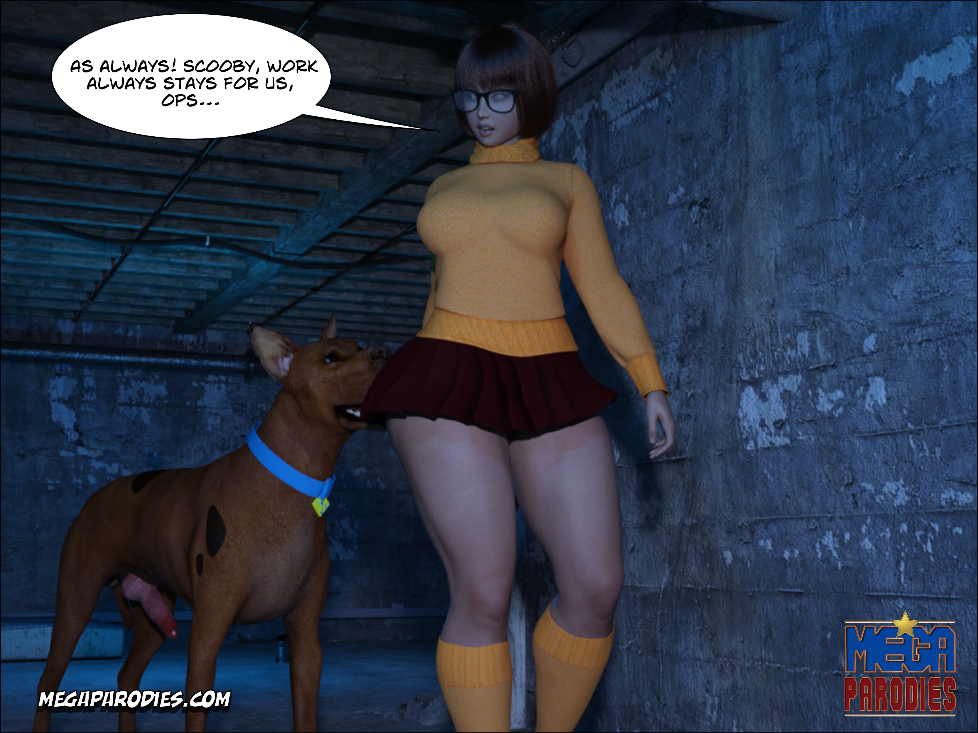 Scooby Doo X Velma (Scooby-Doo) [MegaParodies] 1 . Scooby Doo X Velma - Chapter 1 (Scooby-Doo) [MegaParodies] – page 12