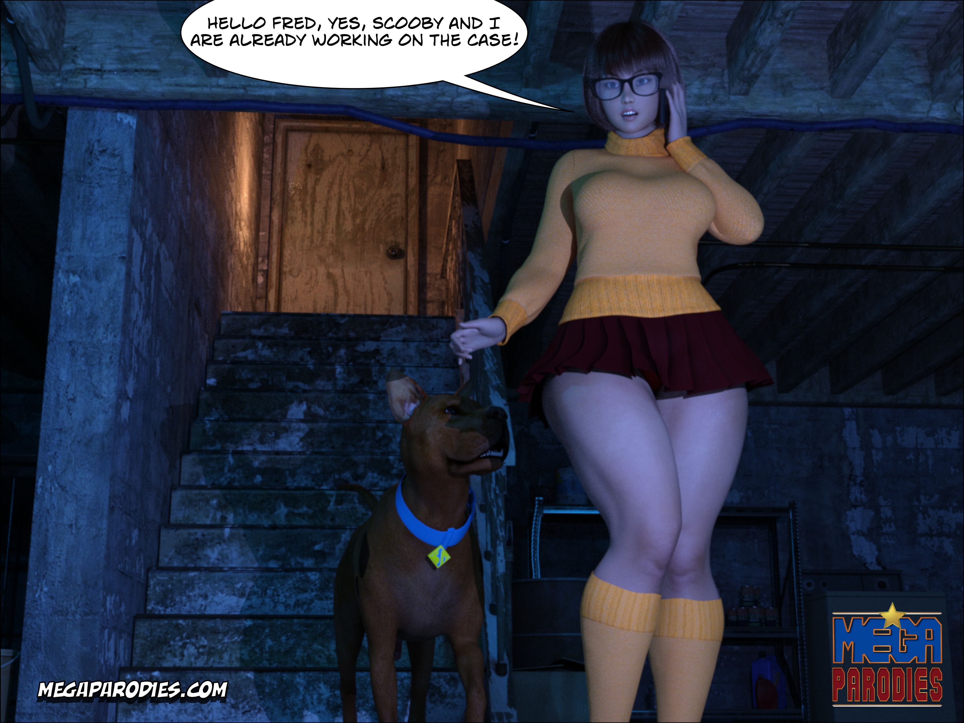 Scooby Doo X Velma (Scooby-Doo) [MegaParodies] 1 . Scooby Doo X Velma - Chapter 1 (Scooby-Doo) [MegaParodies] – page 8