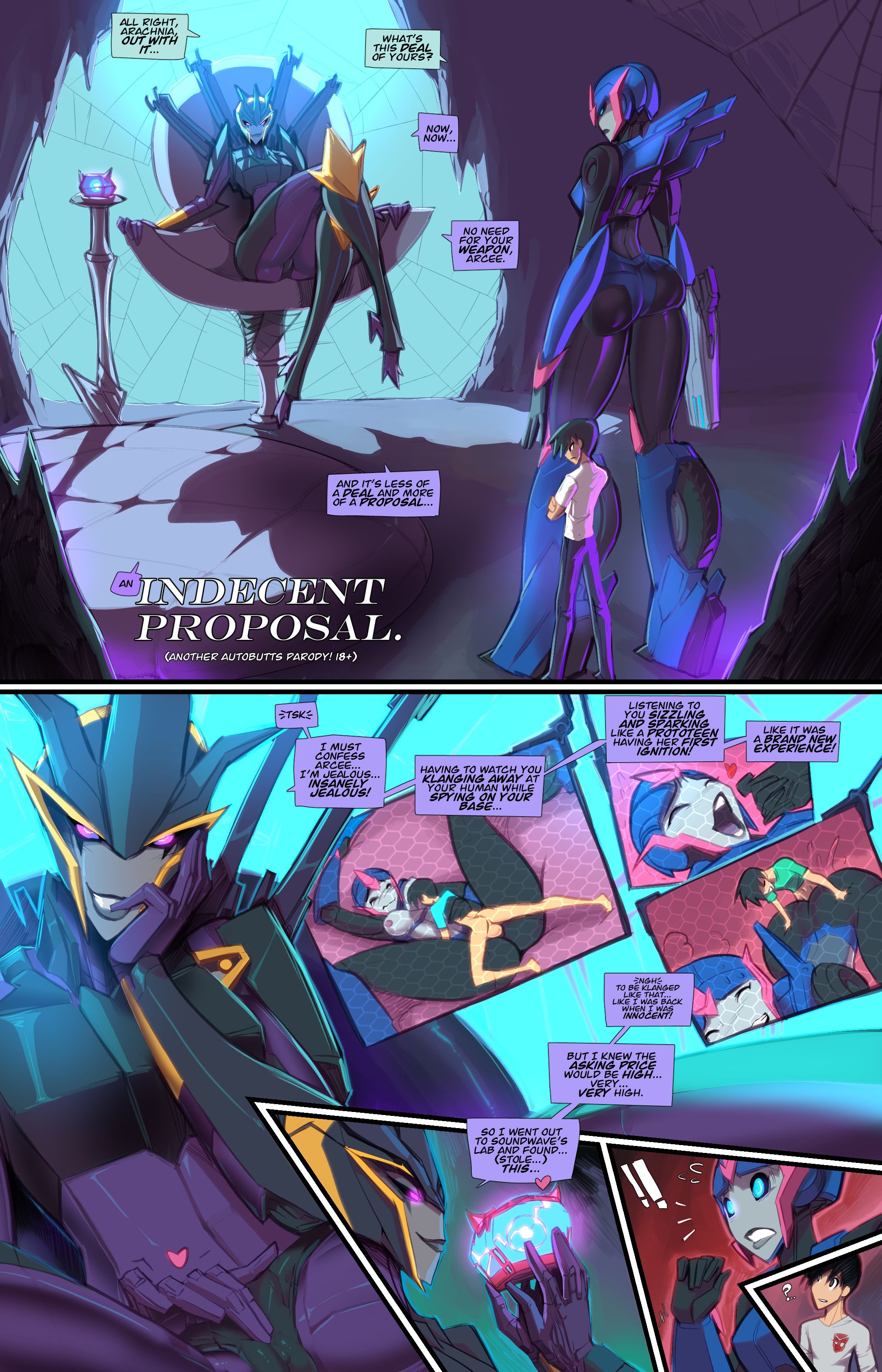 An Indecent Proposal (Transformers) [Fred Perry] 1 . An Indecent Proposal - Chapter 1 (Transformers) [Fred Perry] – page 1