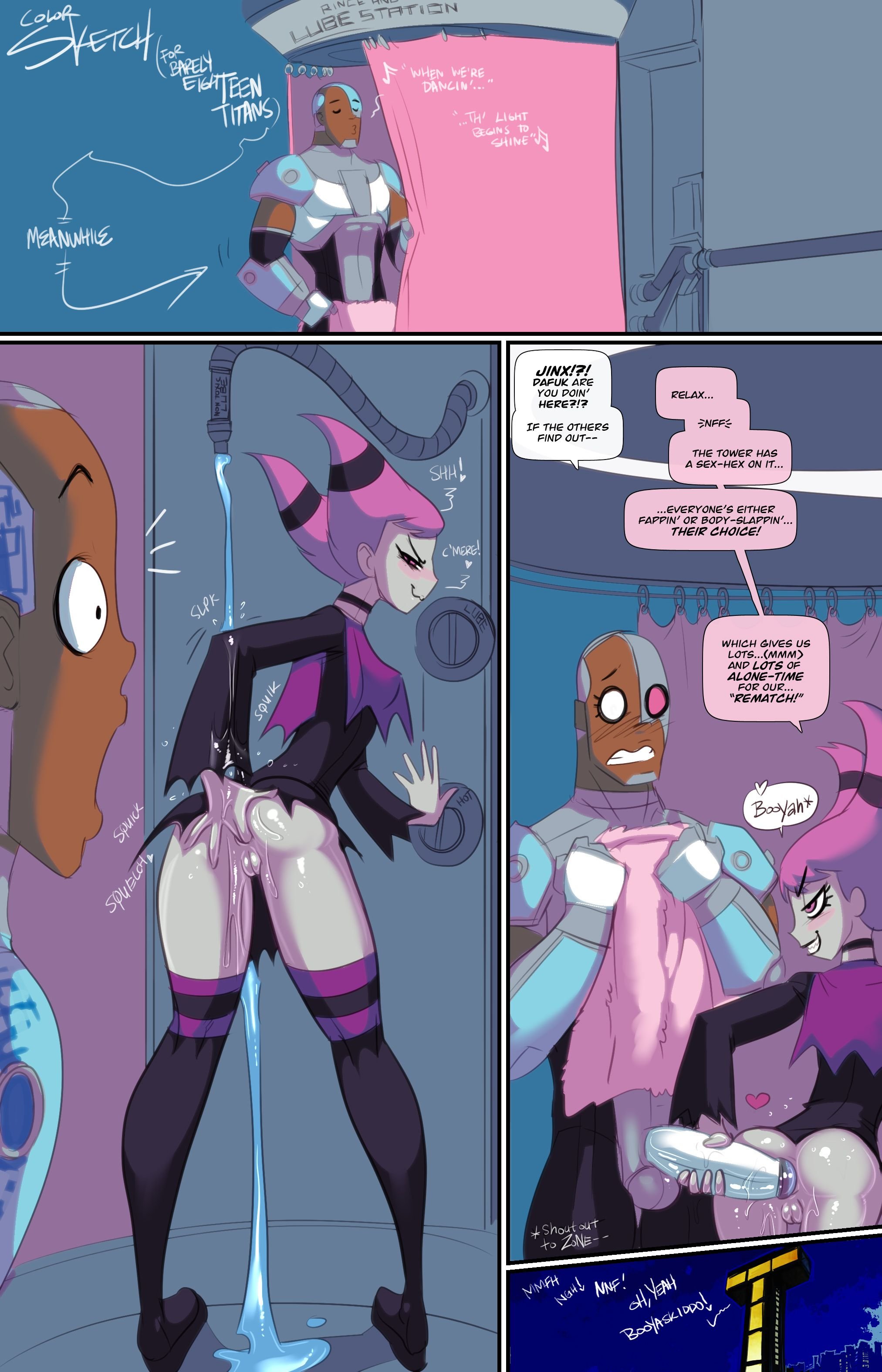Barely EighTeen Titans (Teen Titans) [Fred Perry] 1 . Barely EighTeen Titans  - Chapter 1 (Teen Titans) [Fred Perry] – page 15