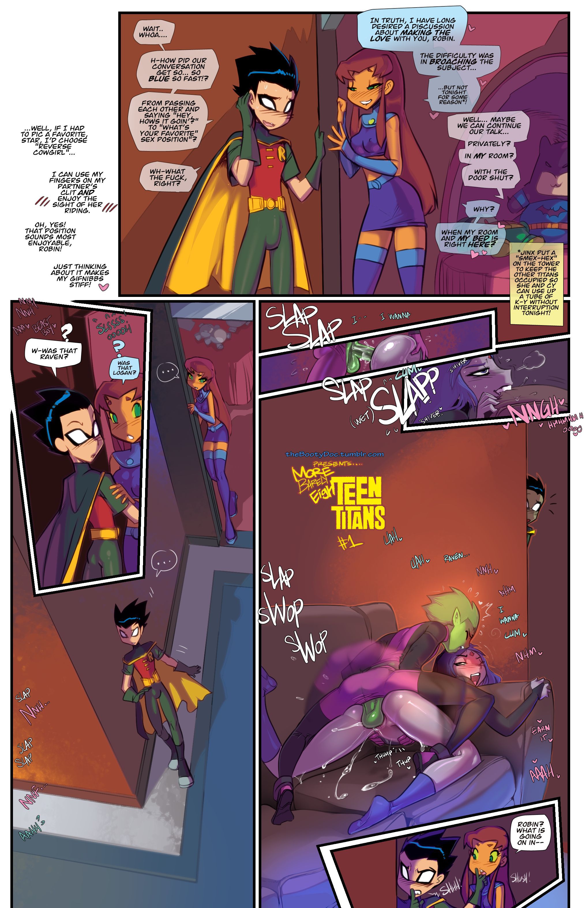 Barely EighTeen Titans (Teen Titans) [Fred Perry] 2 . Barely EighTeen Titans - Chapter 2 (Teen Titans) [Fred Perry] – page 1
