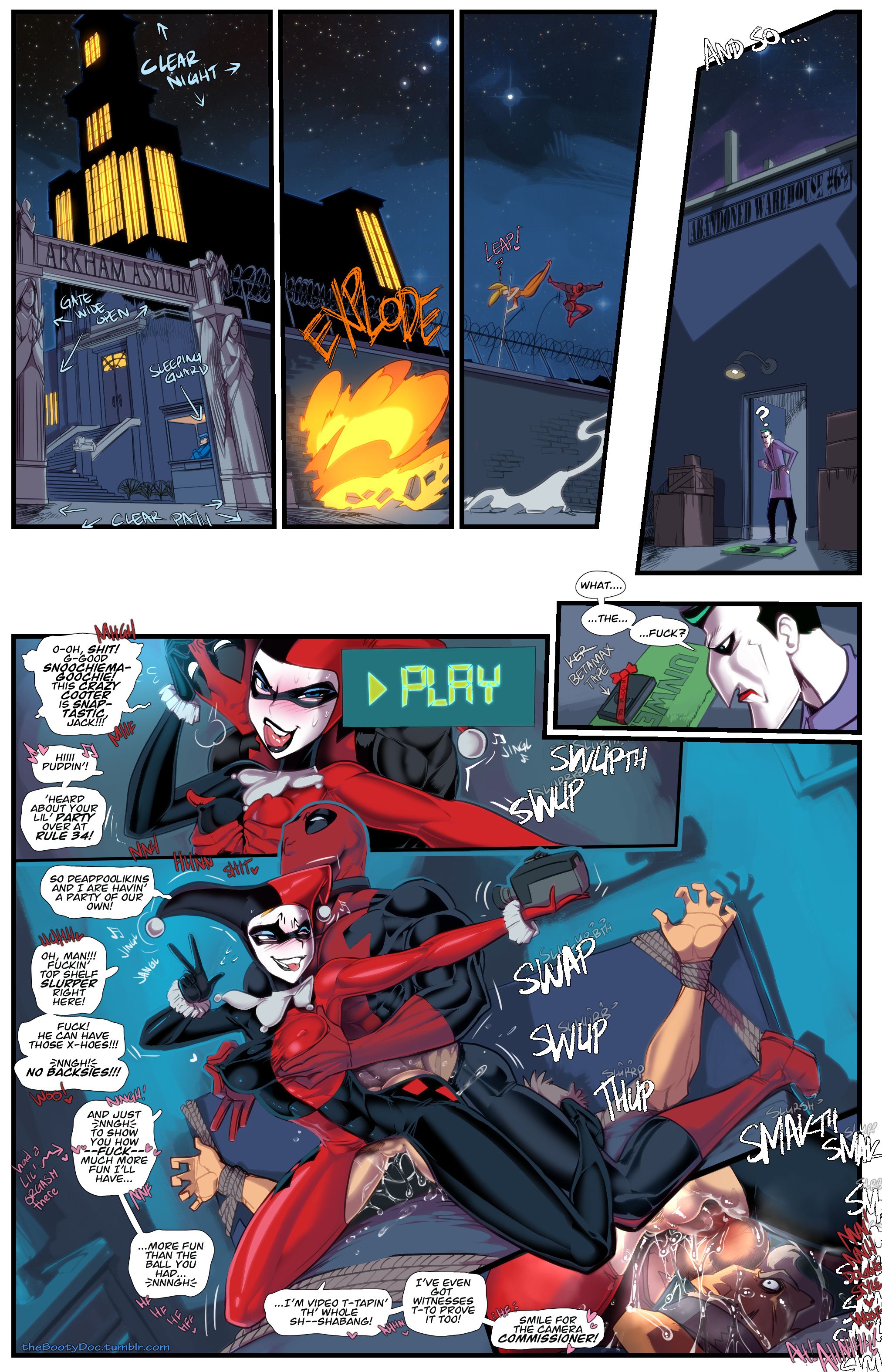 Crazy Insane Sex (Batman , Deadpool , Teen Titans) [Fred Perry] 1 . Crazy Insane Sex  - Chapter 1 (Batman , Deadpool , Teen Titans) [Fred Perry] – page 2