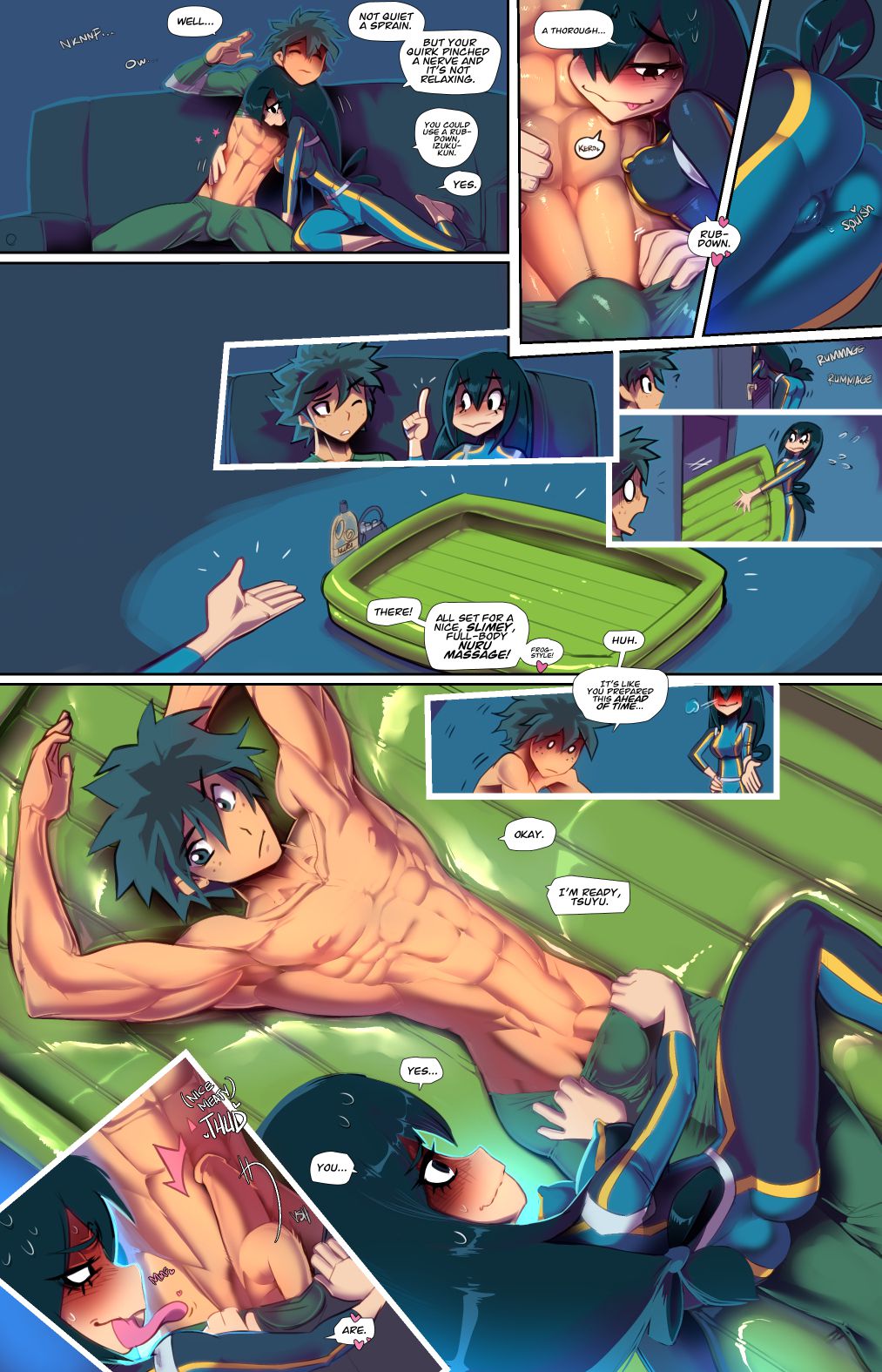 Deku and Froppy SMASH! (My Hero Academia) [Fred Perry] 1 . That's Fucking Teamwork! - Chapter 1 (My Hero Academia) [Fred Perry] – page 2