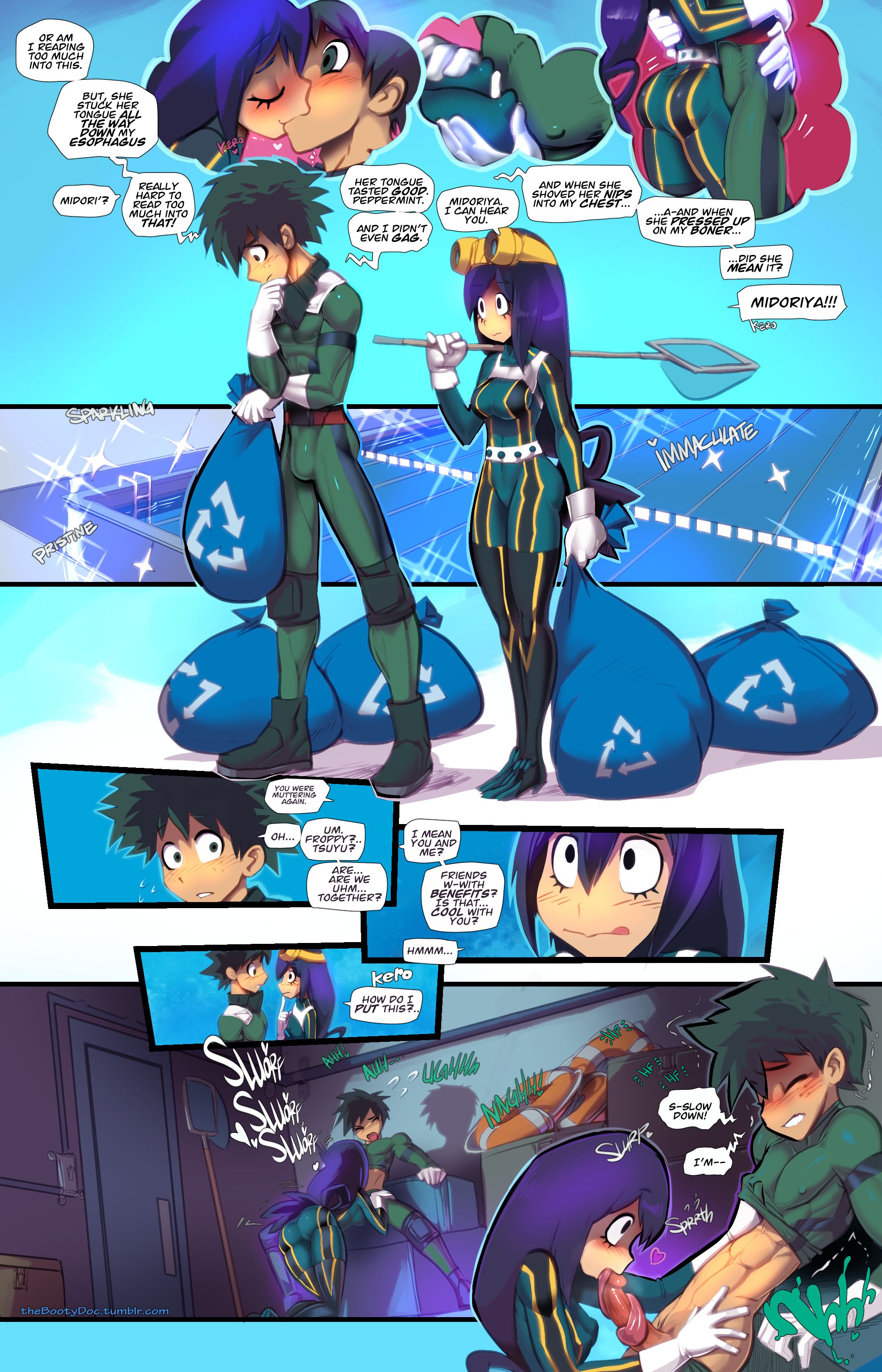 Deku and Froppy SMASH! (My Hero Academia) [Fred Perry] 2 . Deku and Froppy SMASH!  - Chapter 2 (My Hero Academia) [Fred Perry] – page 2