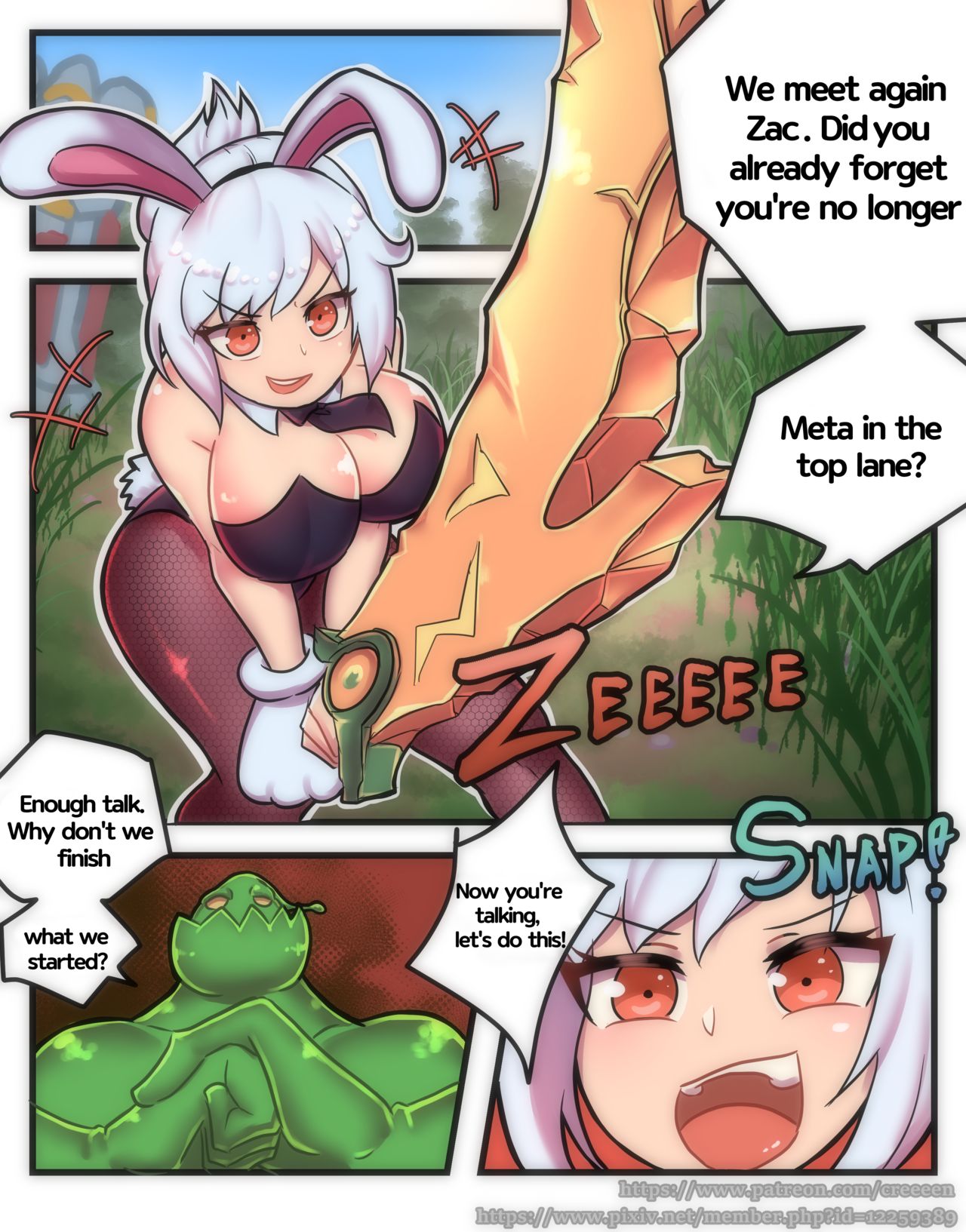 Rabbit Jelly (League of Legends) [Creeeen] 1 . Rabbit Jelly - Chapter 1 (League of Legends) [Creeeen] – page 2