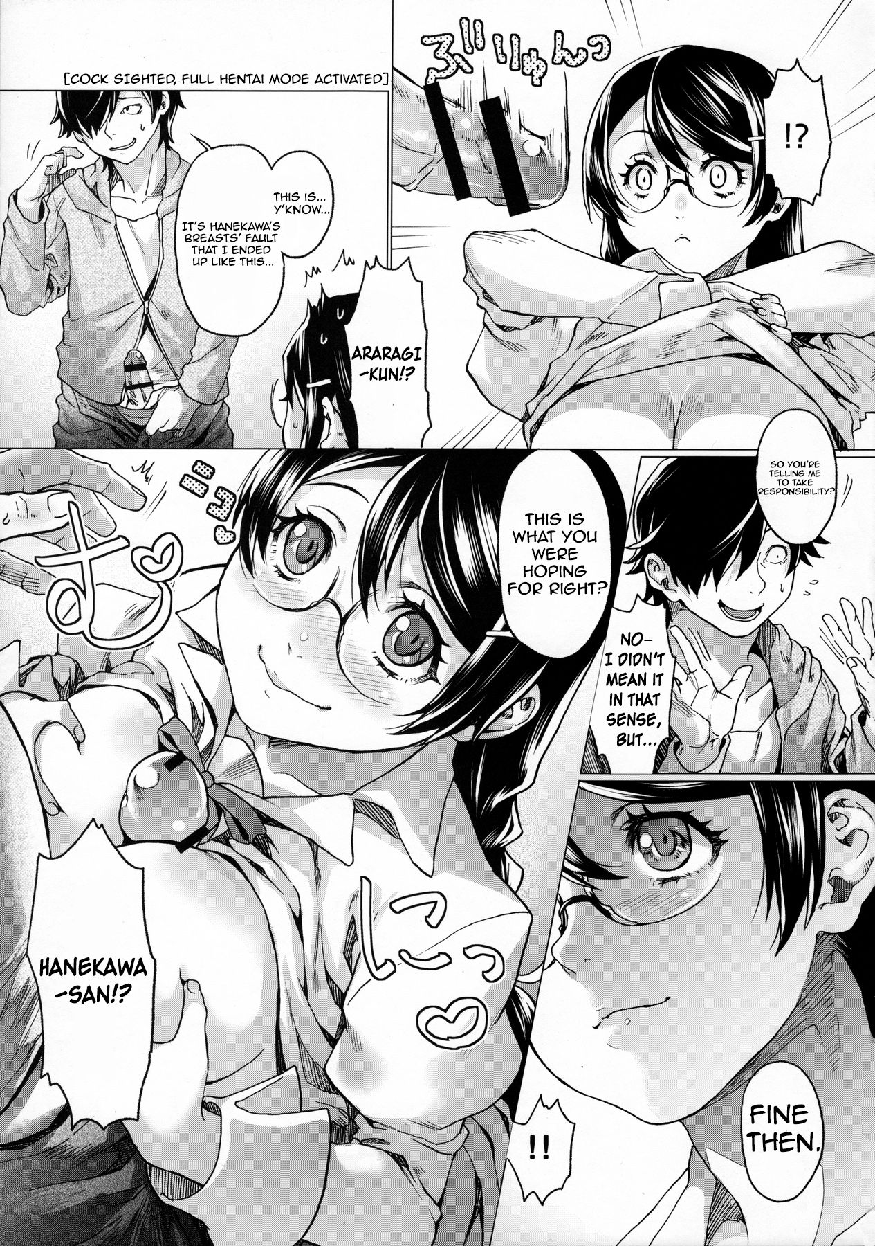 Chichimonogatari (Bakemonogatari) [Sage Joh] 1 . Chichimonogatari - Chapter 1 (Bakemonogatari) [Sage Joh] – page 9