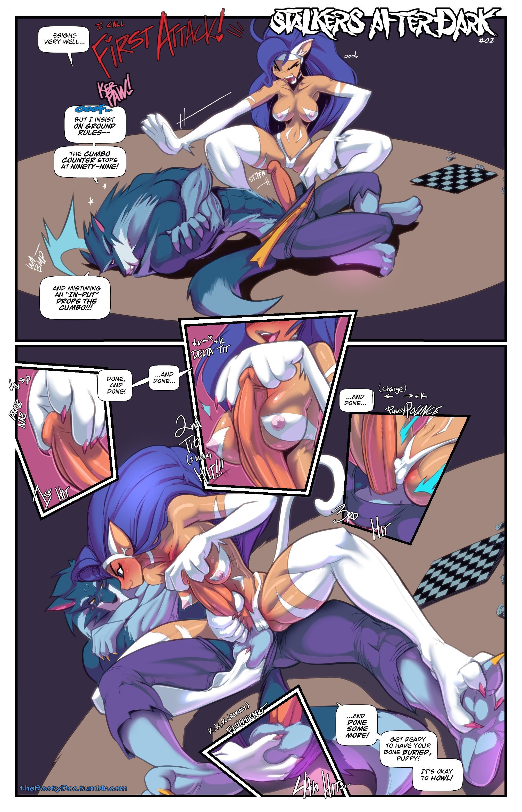 Stalkers AfterDark (Darkstalkers) [Fred Perry] 1 . Stalkers AfterDark - Chapter 1 (Darkstalkers) [Fred Perry] – page 2