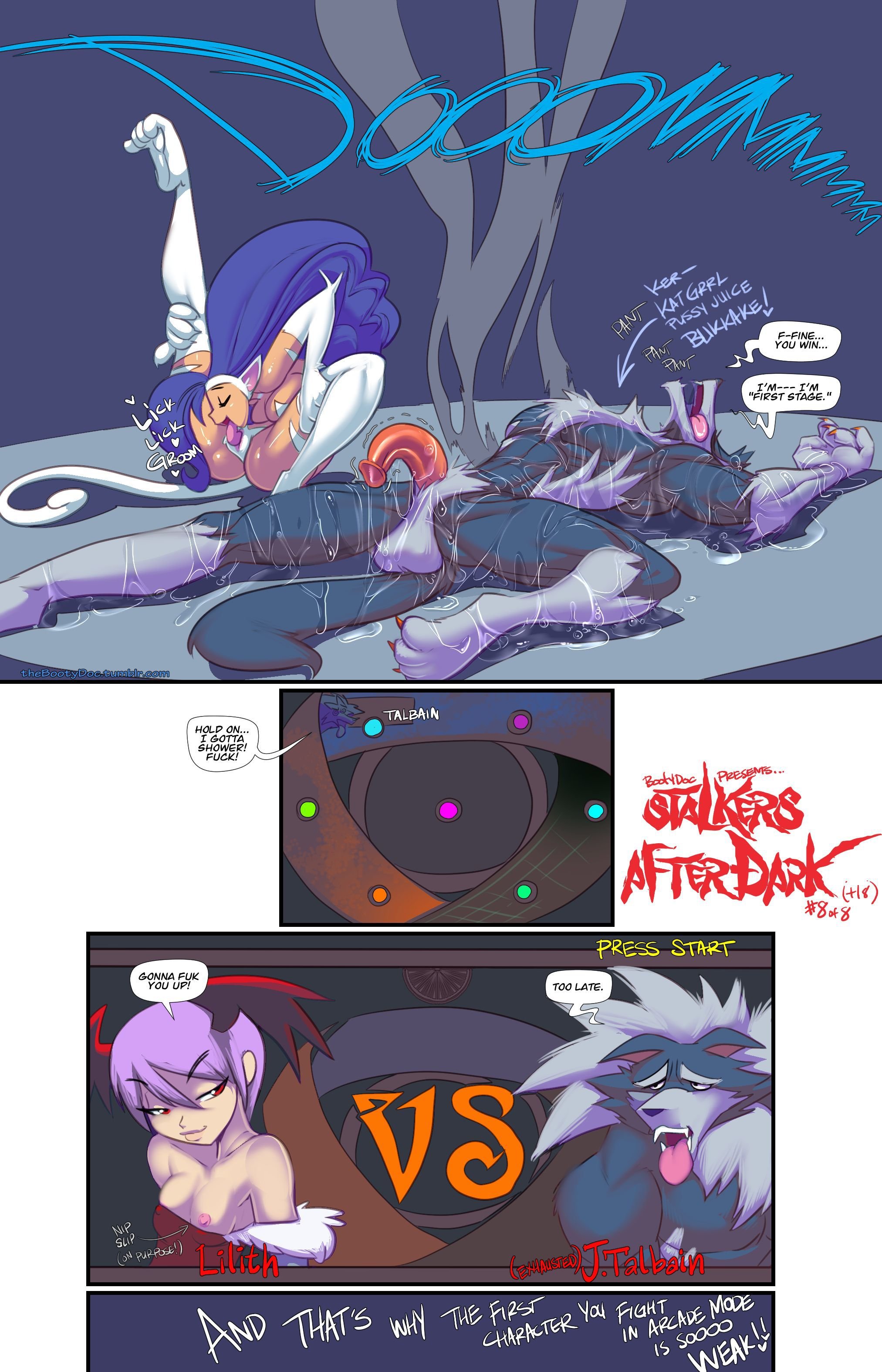 Stalkers AfterDark (Darkstalkers) [Fred Perry] 1 . Stalkers AfterDark - Chapter 1 (Darkstalkers) [Fred Perry] – page 8