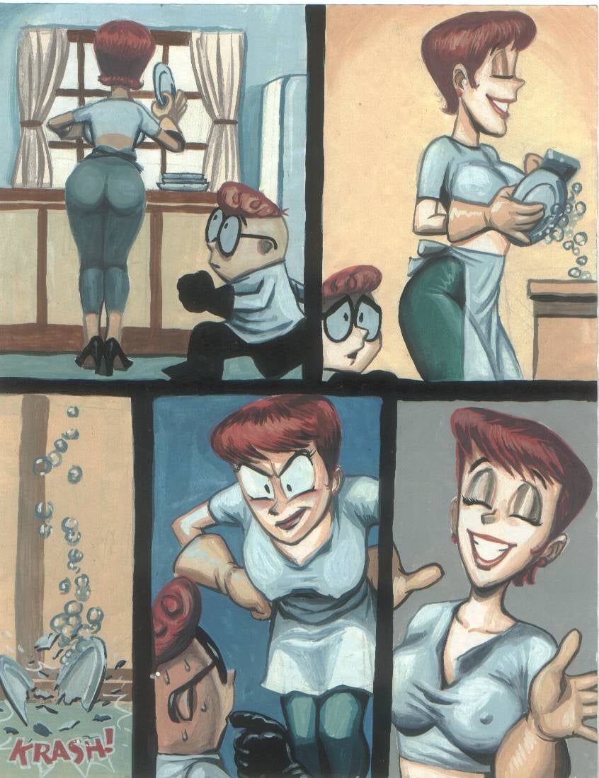 Talk With Mom (Dexter’s Laboratory) [Pandoras Box] 1.5 . Talk With Mom - Chapter 1 - No Dialogue (Dexter's Laboratory) [Pandoras Box] – page 1