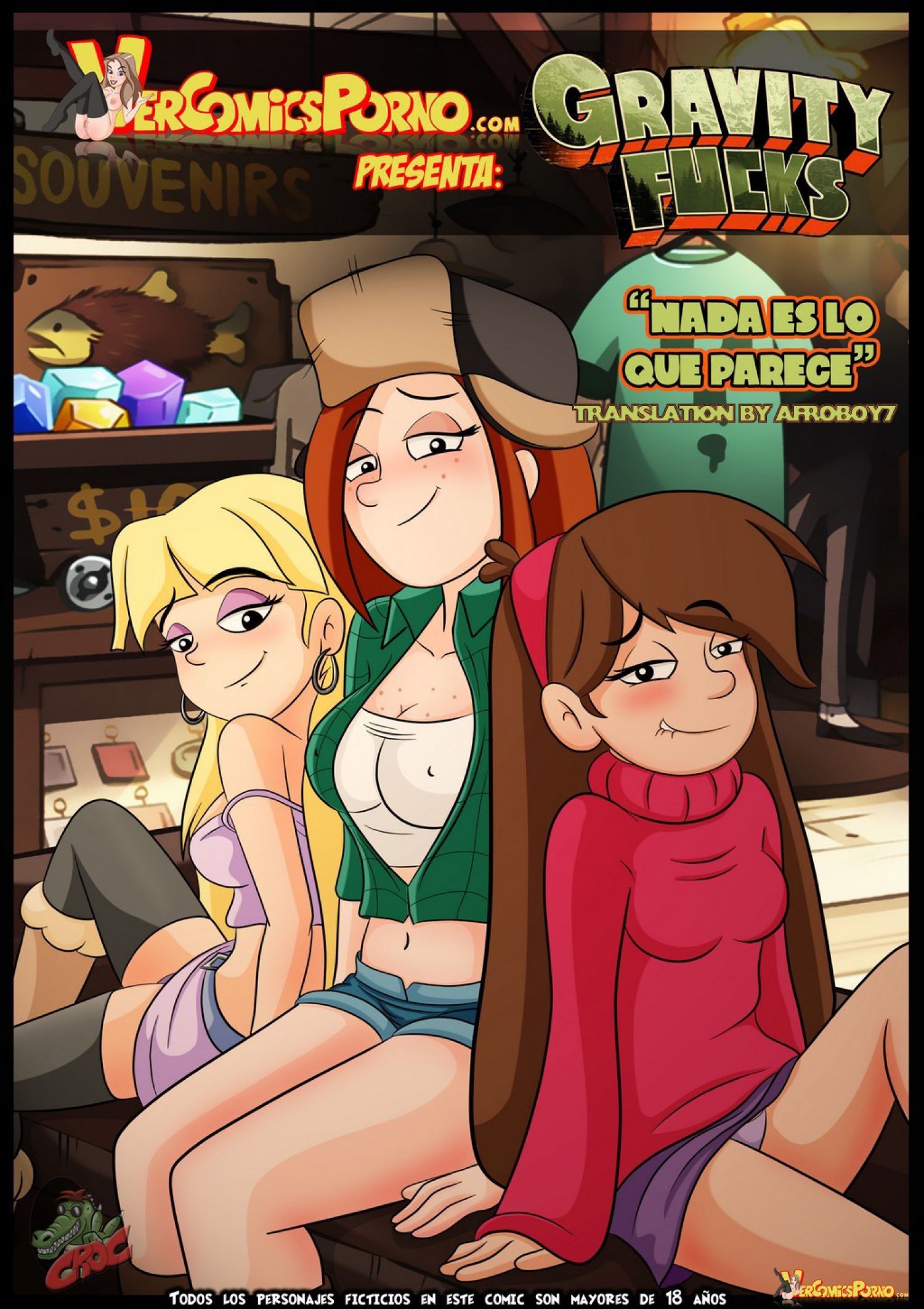 Gravity Fucks (Gravity Falls) [Croc] 1 . Gravity Fucks - Chapter 1 (Gravity Falls) [Croc] – page 1