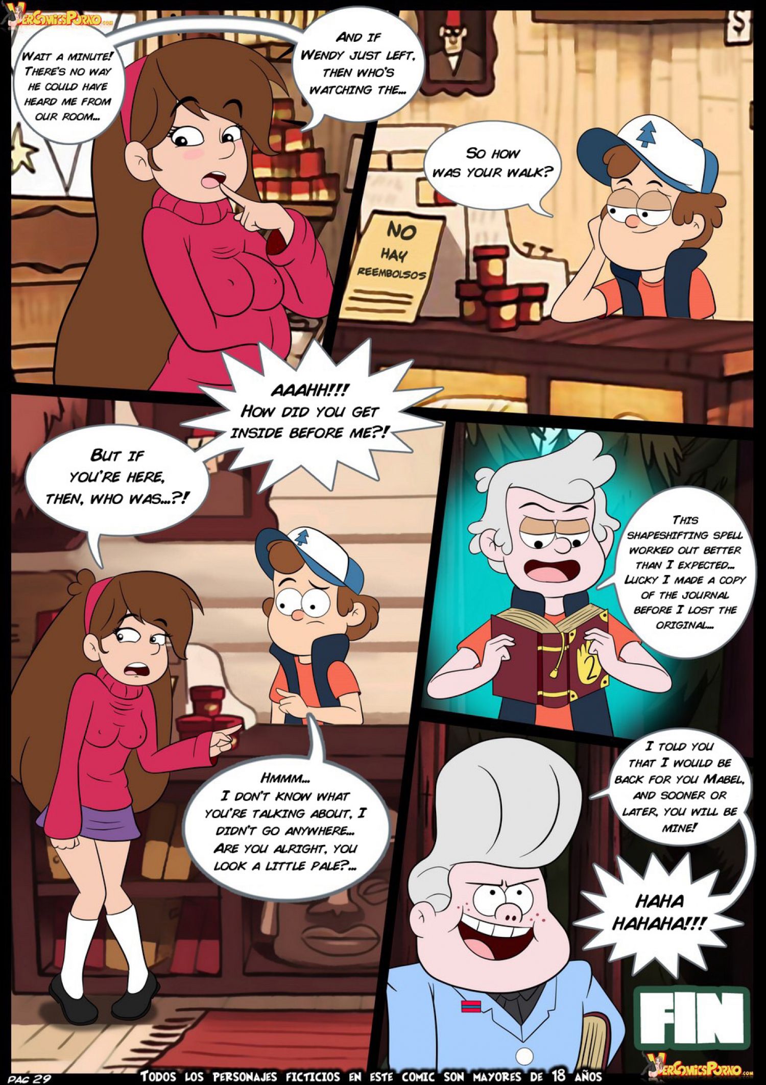 Gravity Fucks (Gravity Falls) [Croc] 1 . Gravity Fucks - Chapter 1 (Gravity Falls) [Croc] – page 30