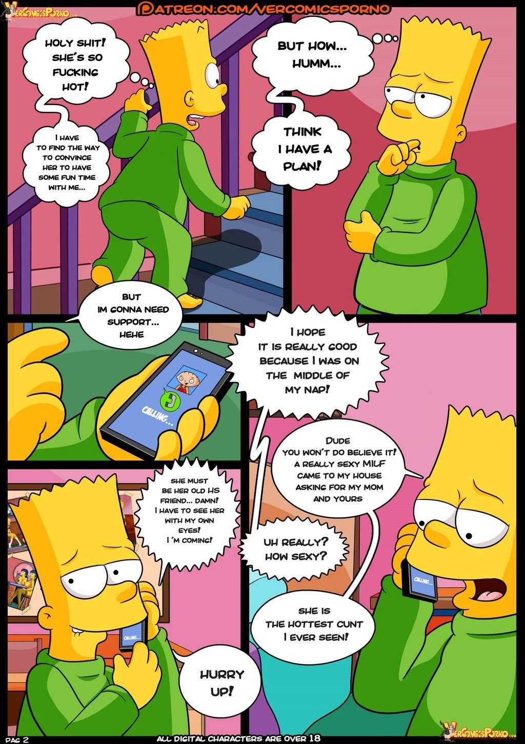 The Contest (Family Guy , The Simpsons , Goof Troop) [Croc] 3 . The Contest - Chapter 3 (Family Guy , The Simpsons , Goof Troop) [Croc] – page 3