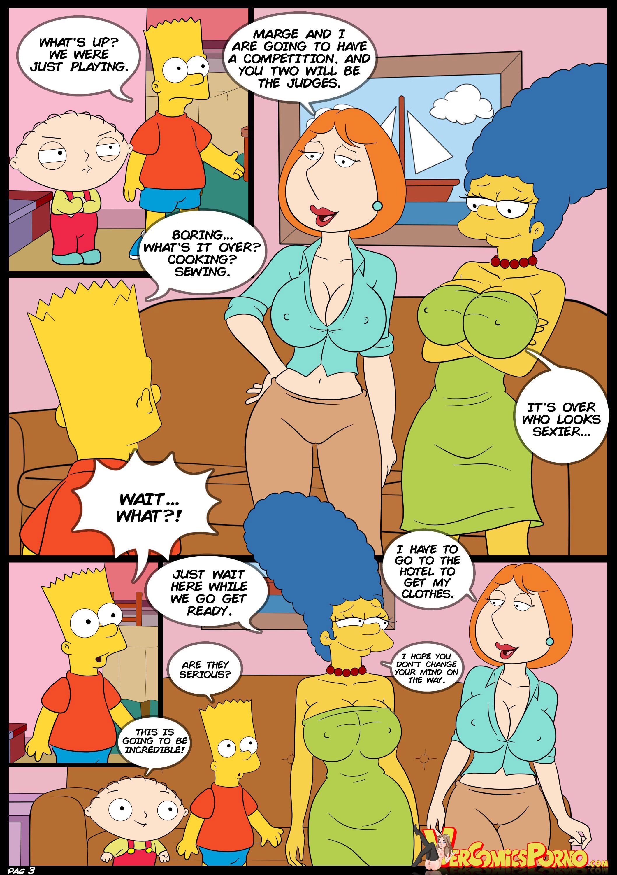 The Contest (Family Guy , The Simpsons , Goof Troop) [Croc] 1 . The Contest - Chapter 1 (Family Guy , The Simpsons , Goof Troop) [Croc] – page 4