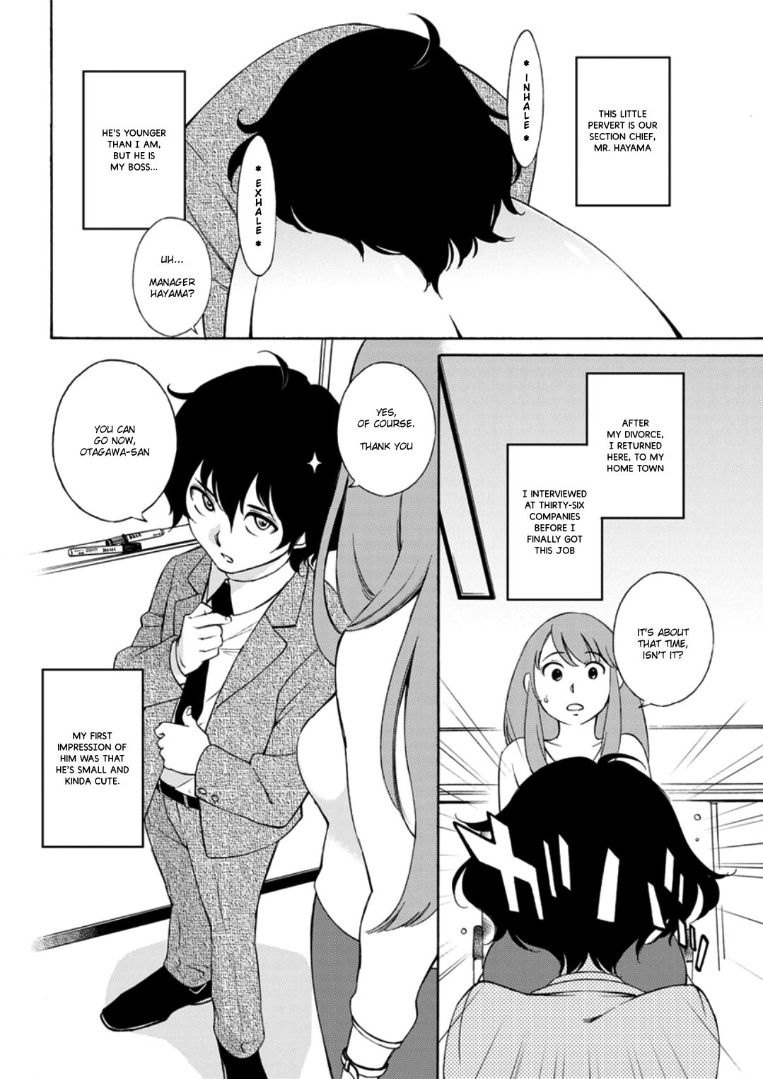 Otogawa-san And The Manager Between Her Thighs [Mikihime] 1 . Otogawa-san And The Manager Between Her Thighs - Chapter 1 [Mikihime] – page 2