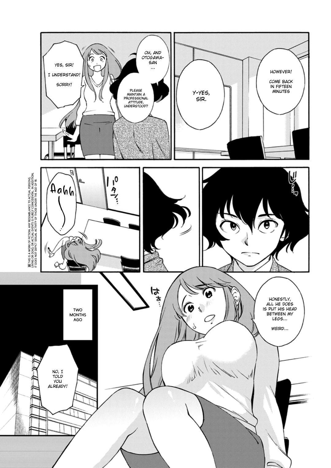 Otogawa-san And The Manager Between Her Thighs [Mikihime] 1 . Otogawa-san And The Manager Between Her Thighs - Chapter 1 [Mikihime] – page 3