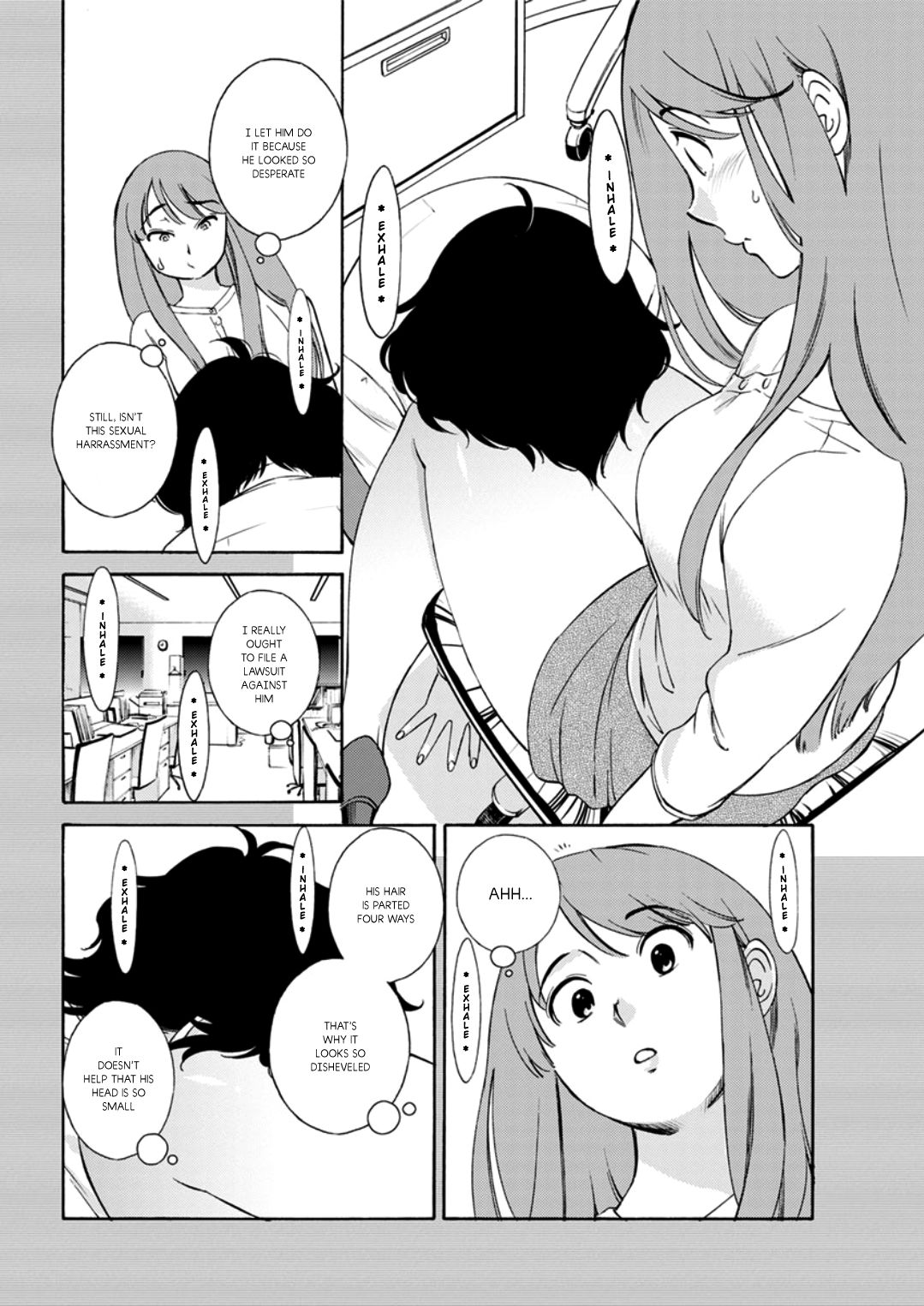 Otogawa-san And The Manager Between Her Thighs [Mikihime] 1 . Otogawa-san And The Manager Between Her Thighs - Chapter 1 [Mikihime] – page 6