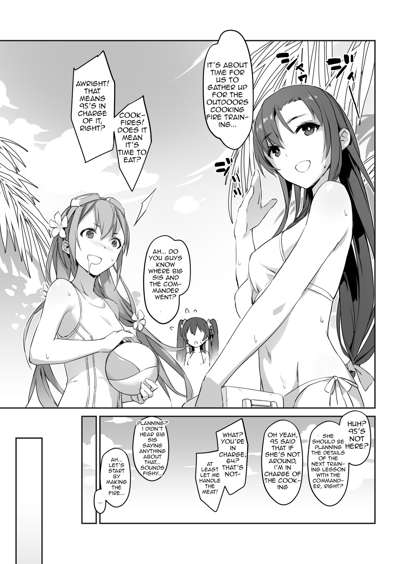 Summer Secret Training (Girls’ Frontline) [ZEN] 1 . Summer Secret Training - Chapter 1 (Girls' Frontline) [ZEN] – page 9