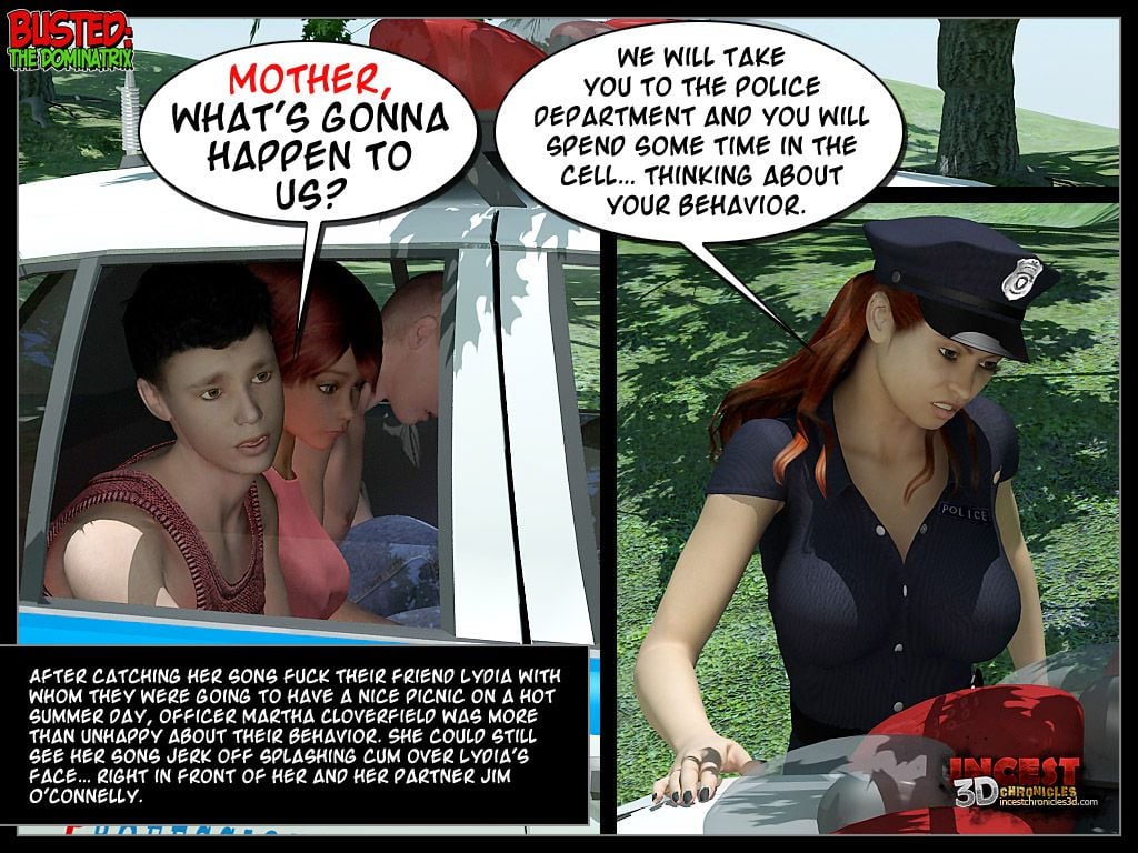 Busted [IncestChronicles3D] 2 . Busted - The Dominatrix - Chapter 2 [IncestChronicles3D] – page 2
