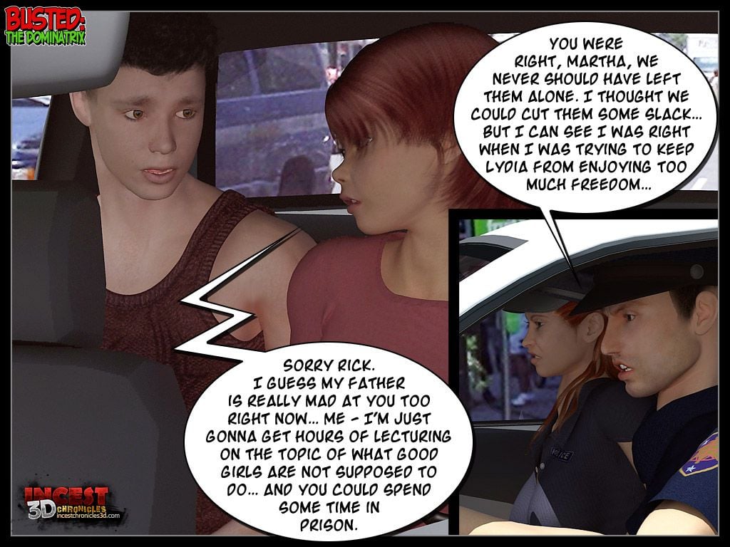 Busted [IncestChronicles3D] 2 . Busted - The Dominatrix - Chapter 2 [IncestChronicles3D] – page 3