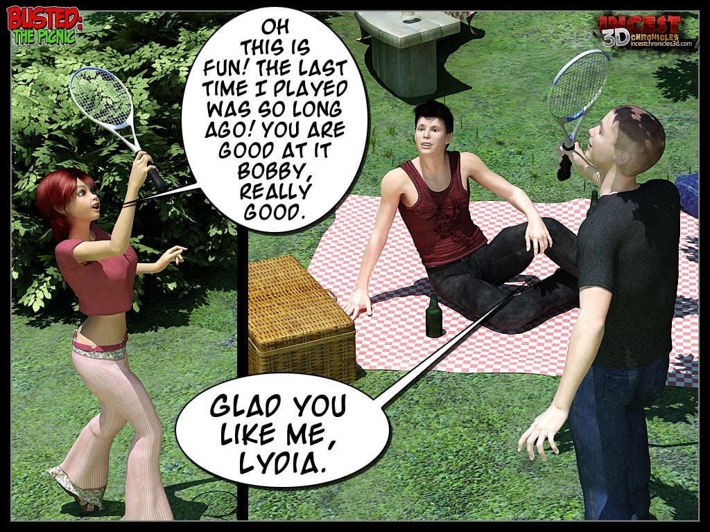 Busted [IncestChronicles3D] 1 . Busted - The Picnic - Chapter 1 [IncestChronicles3D] – page 14
