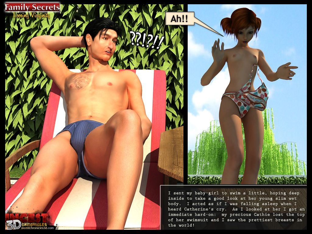 Family Secrets [IncestChronicles3D] 1 . Family Secrets - Loosing Virginity - Chapter 1 [IncestChronicles3D] – page 10