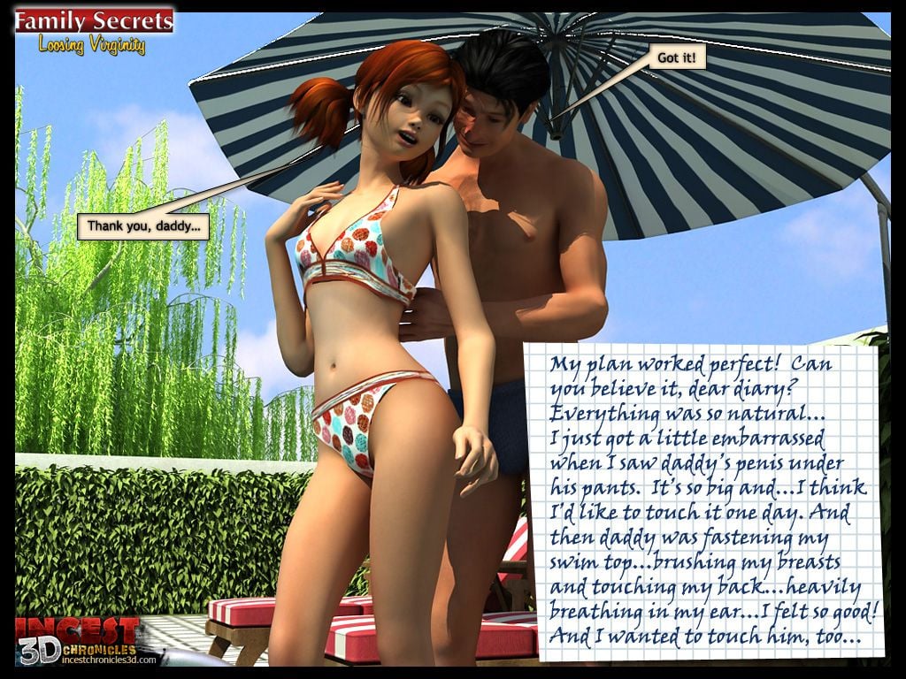 Family Secrets [IncestChronicles3D] 1 . Family Secrets - Loosing Virginity - Chapter 1 [IncestChronicles3D] – page 12