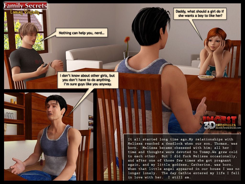 Family Secrets [IncestChronicles3D] 1 . Family Secrets - Loosing Virginity - Chapter 1 [IncestChronicles3D] – page 2
